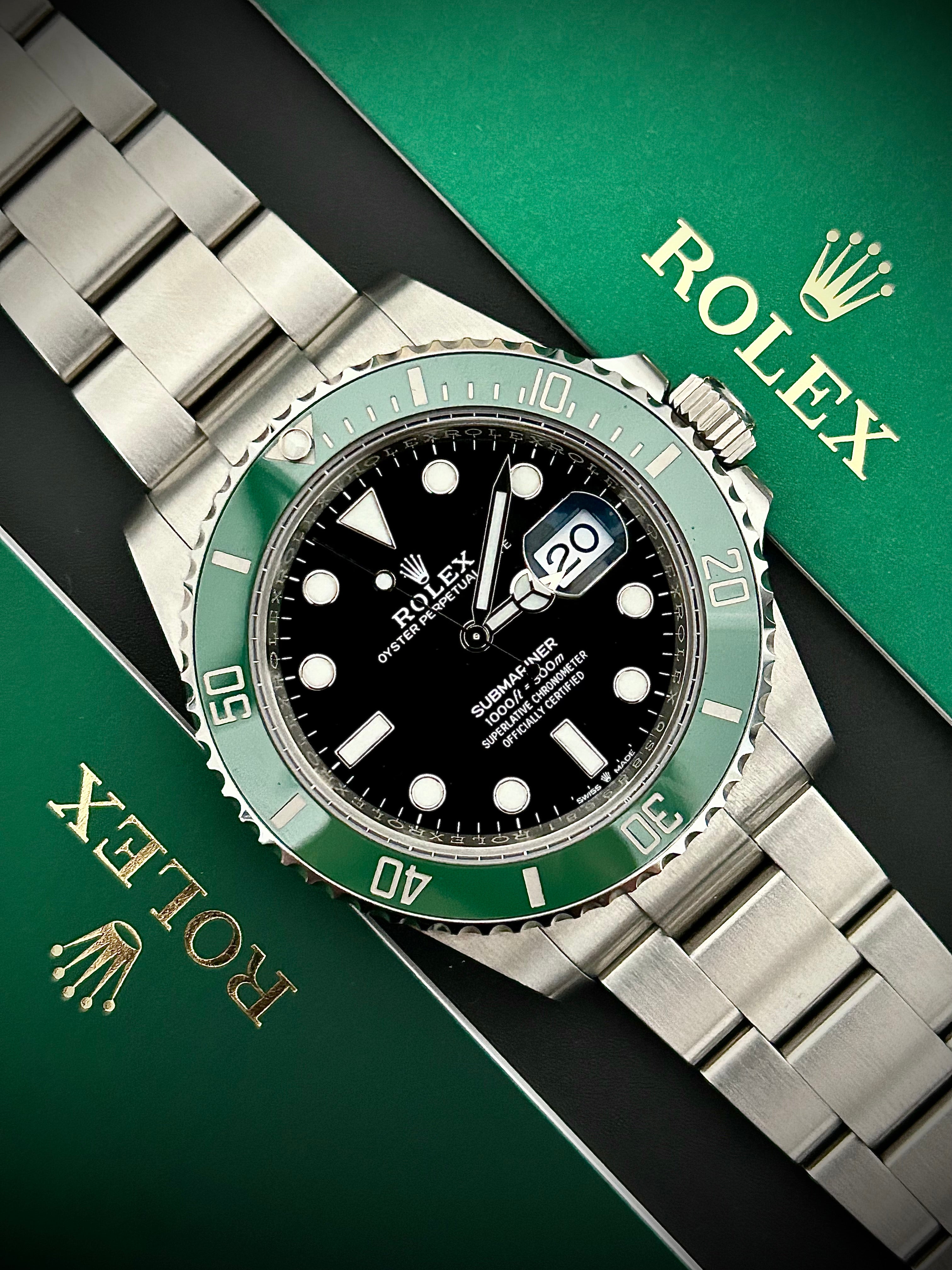 2023 ROLEX SUBMARINER DATE, 126610LV, STARBUCKS, FULL SET, INC GST