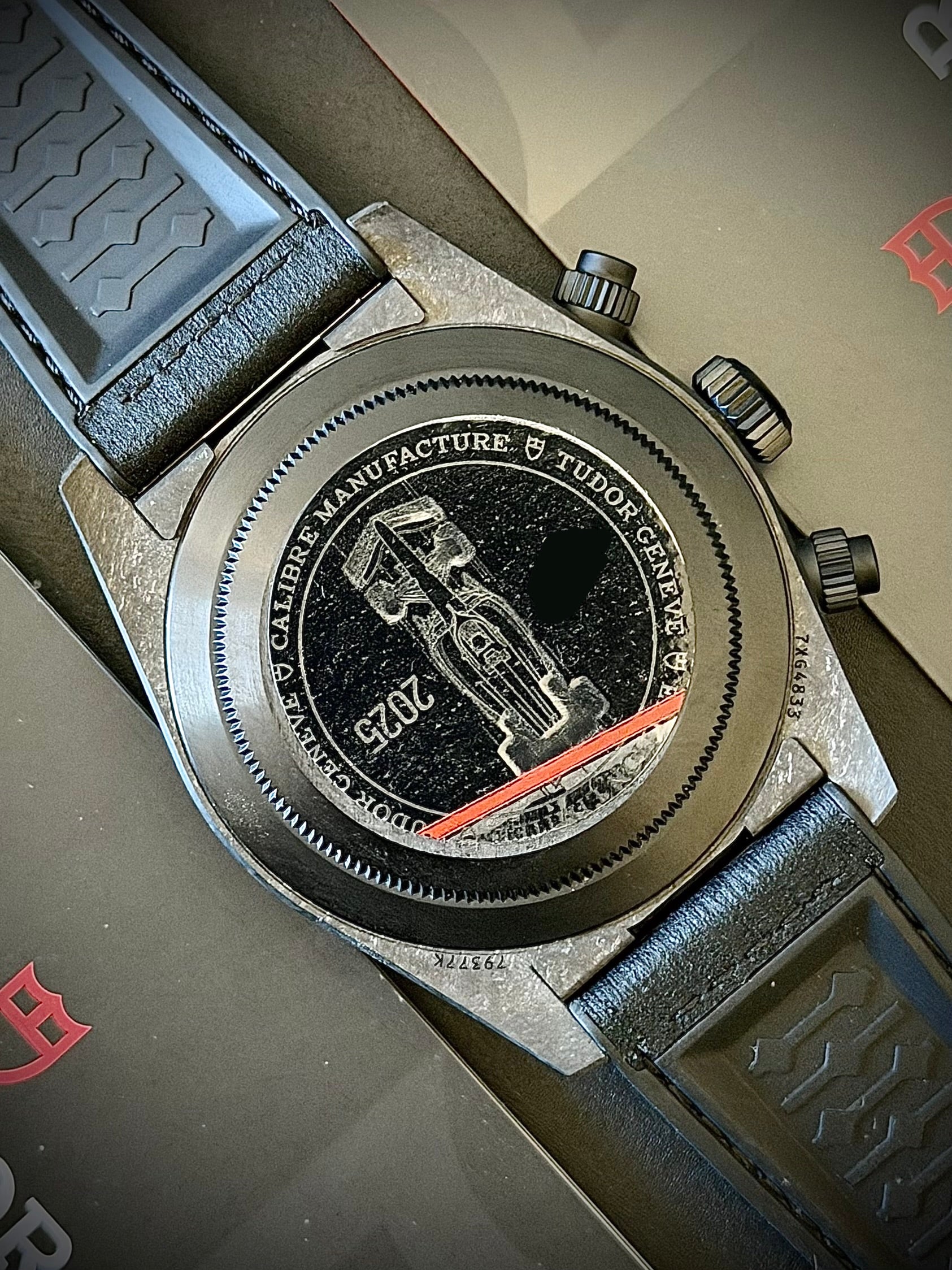 2025 TUDOR BLACK BAY CHRONOGRAPH CARBON 25, FULL SET, INC GST