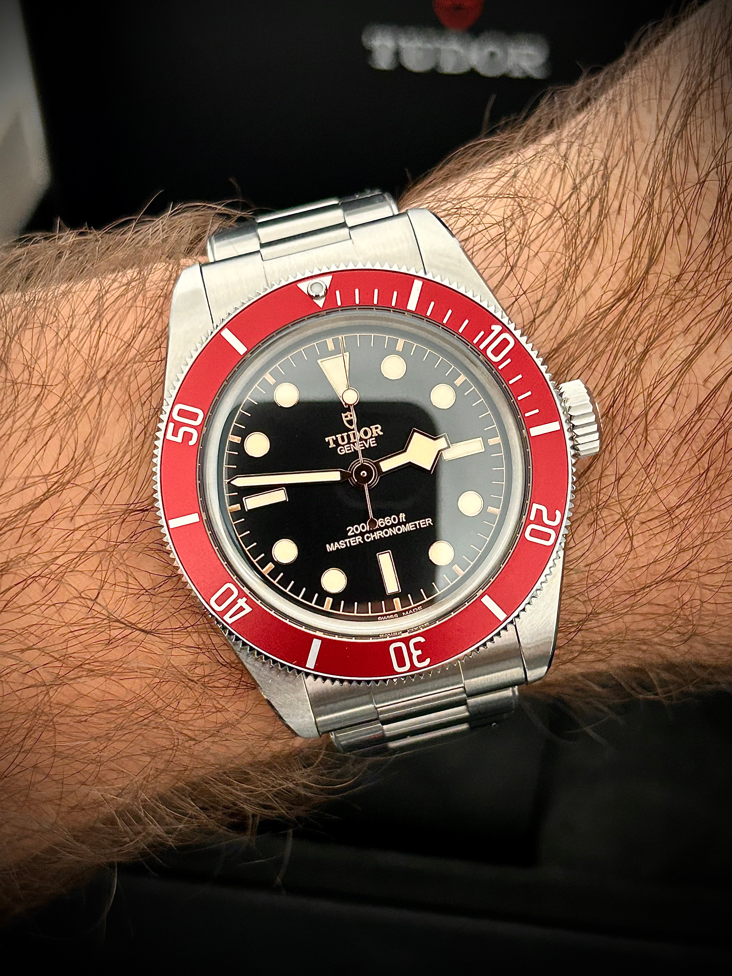 2024 TUDOR BLACK BAY BURGANDY, 41MM, M7941A1A0RU, FULL SET, INC GST