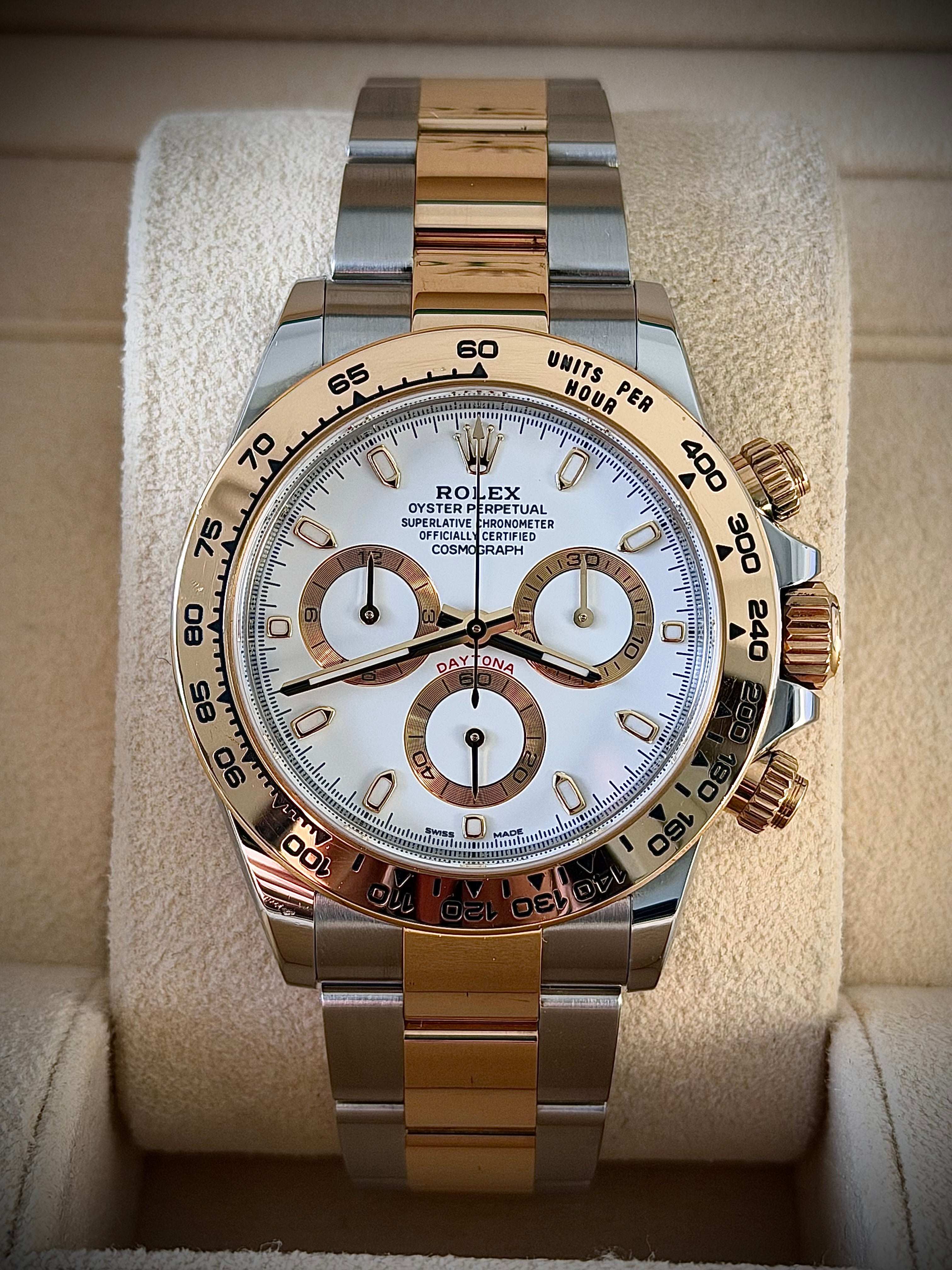 2019 ROLEX DAYTONA, 116503, WHITE DIAL, FULL SET, INC GST