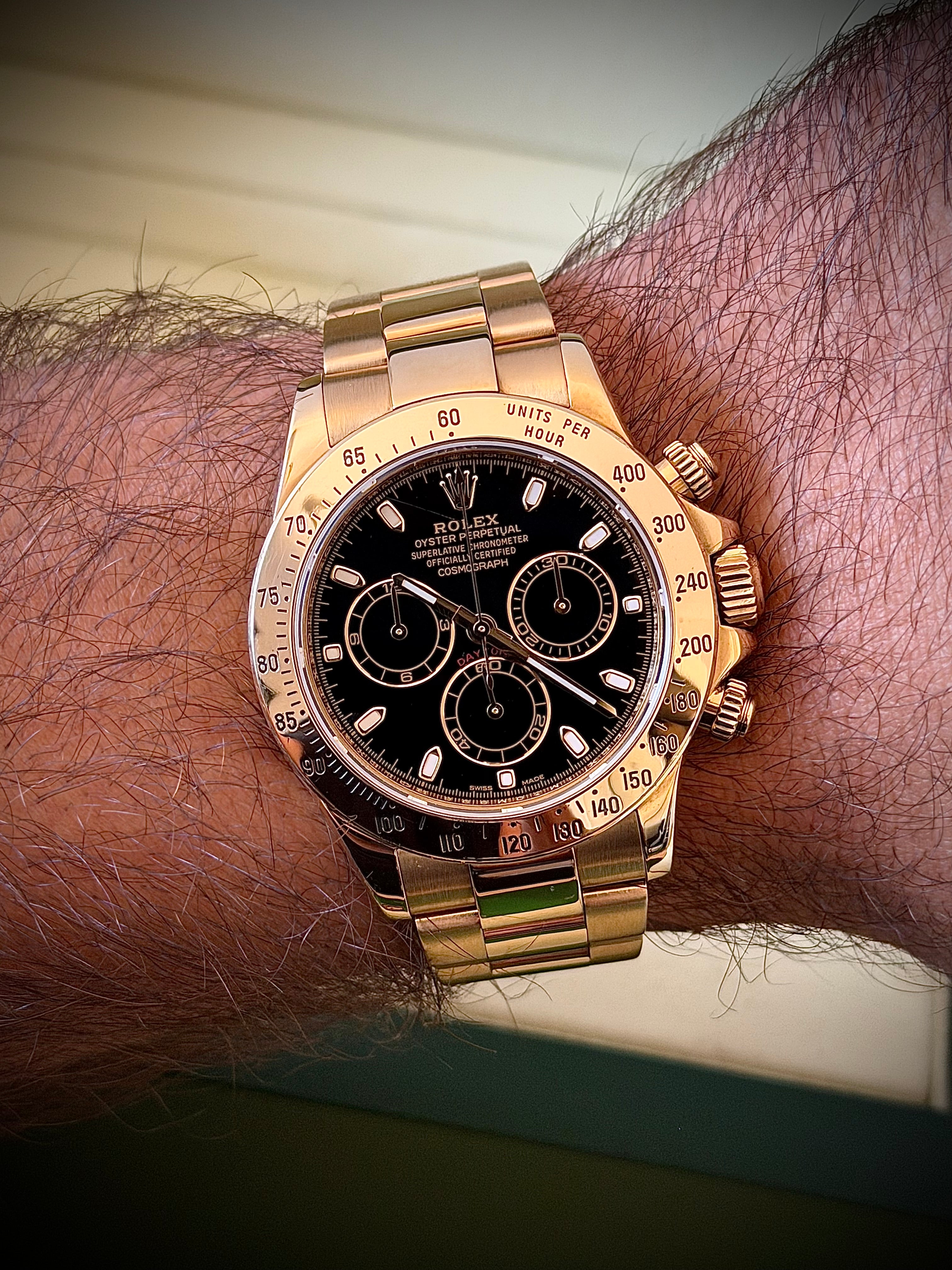 2014 ROLEX DAYTONA, 116528, BOX AND PAPERS, INC GST