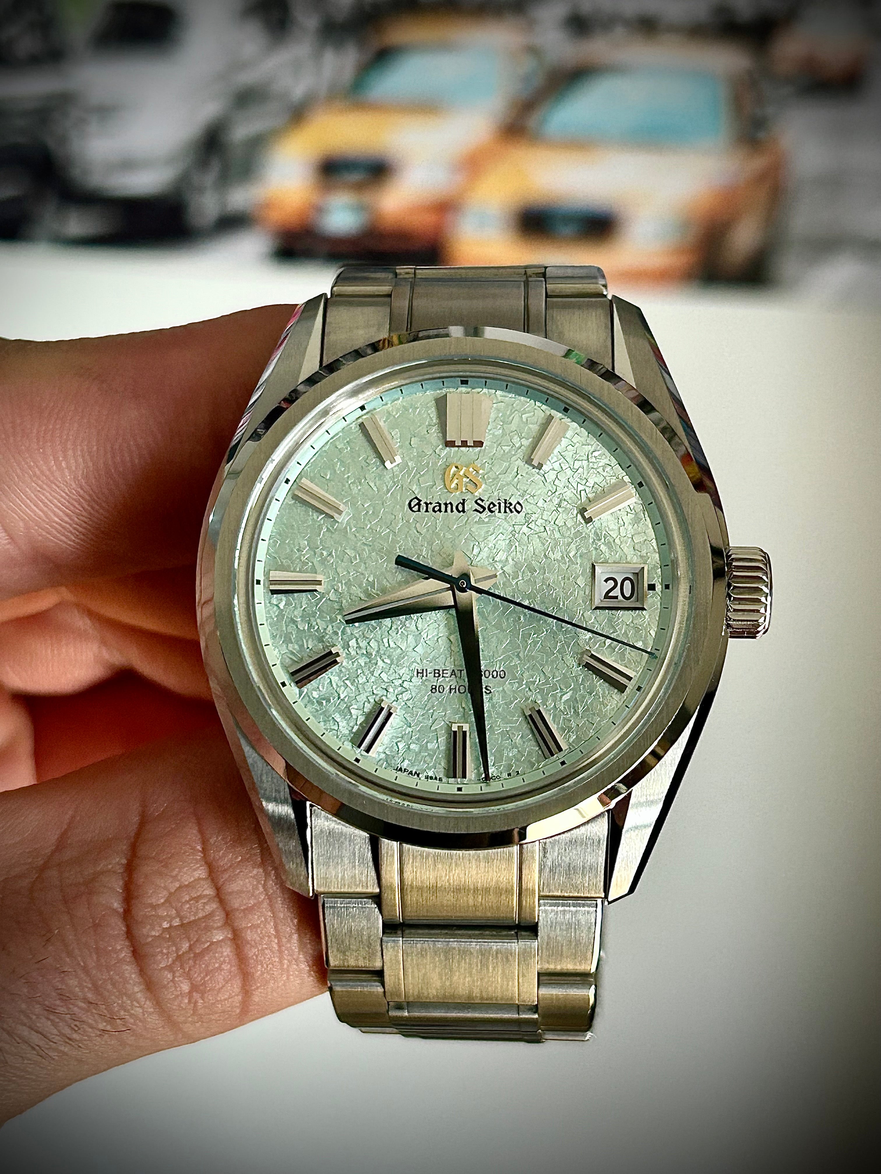2024 GRAND SEIKO EVOLUTION 9, HI-BEAT, “GENBI VALLEY,” SLGH021, FULL SET, INC GST
