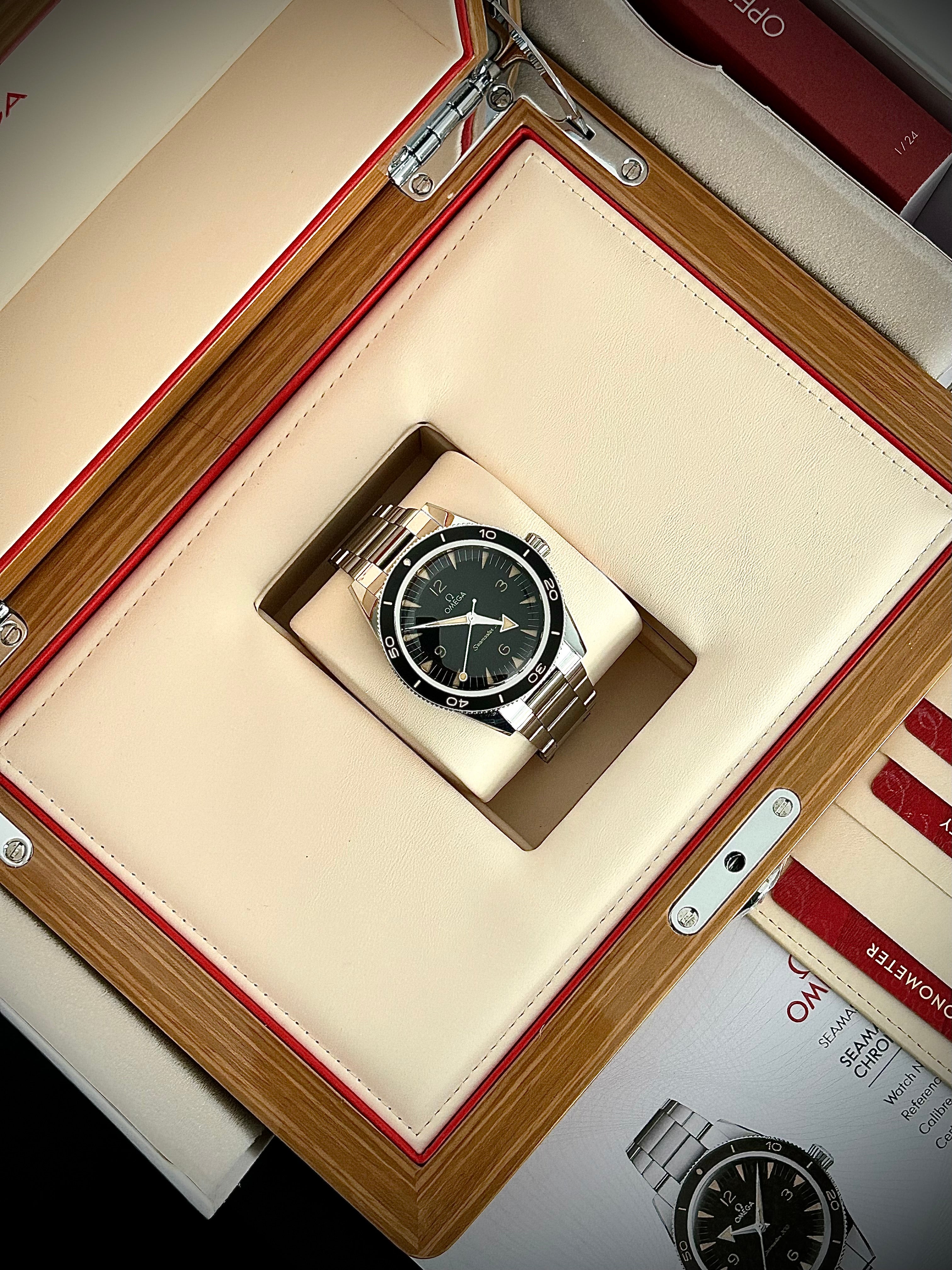 2022 OMEGA SEAMASTER 300, FULL SET, INC GST