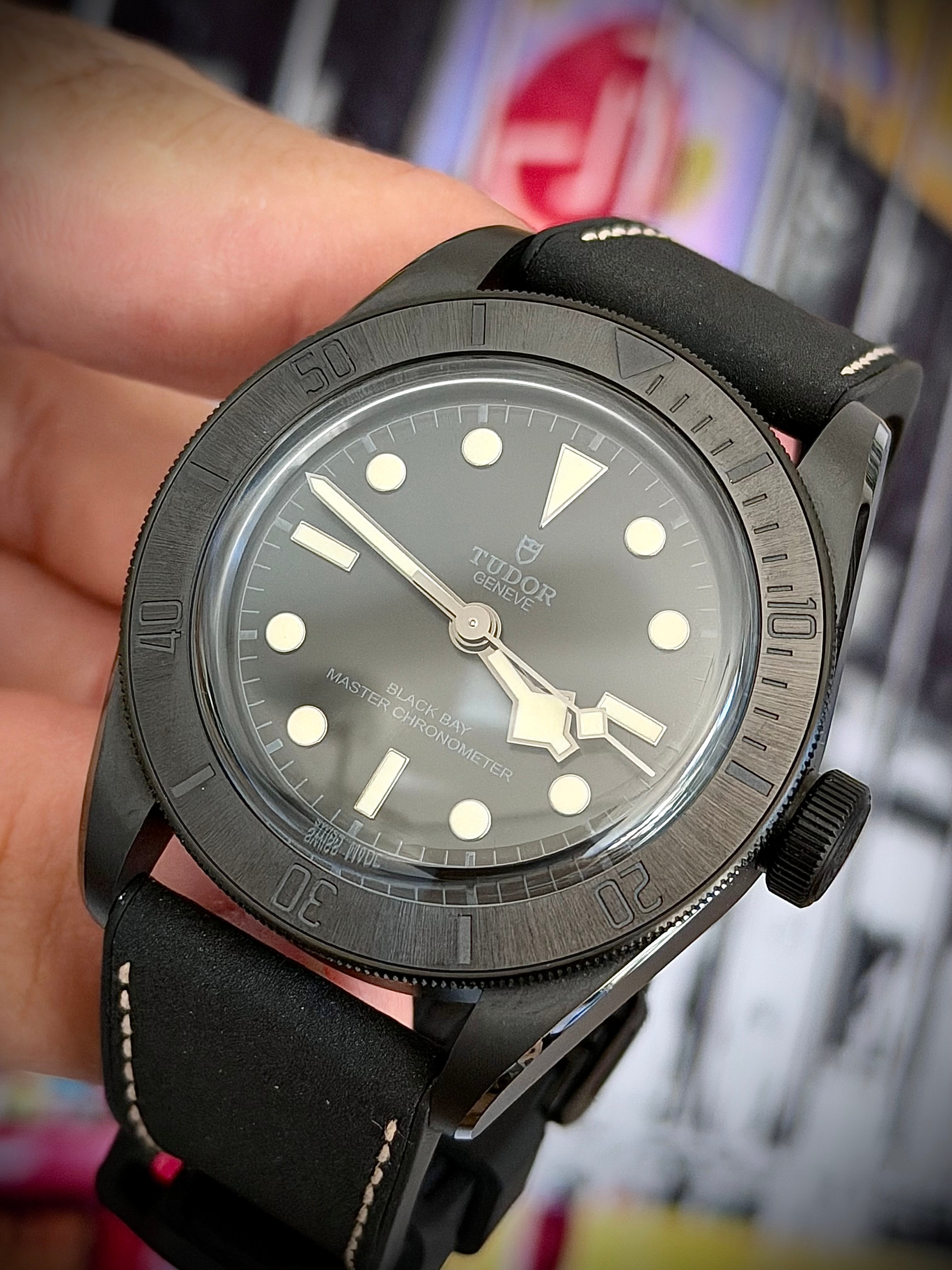 2025 TUDOR BLACK BAY CERAMIC, BRAND NEW, M79210CNU, FULL SET, INC GST