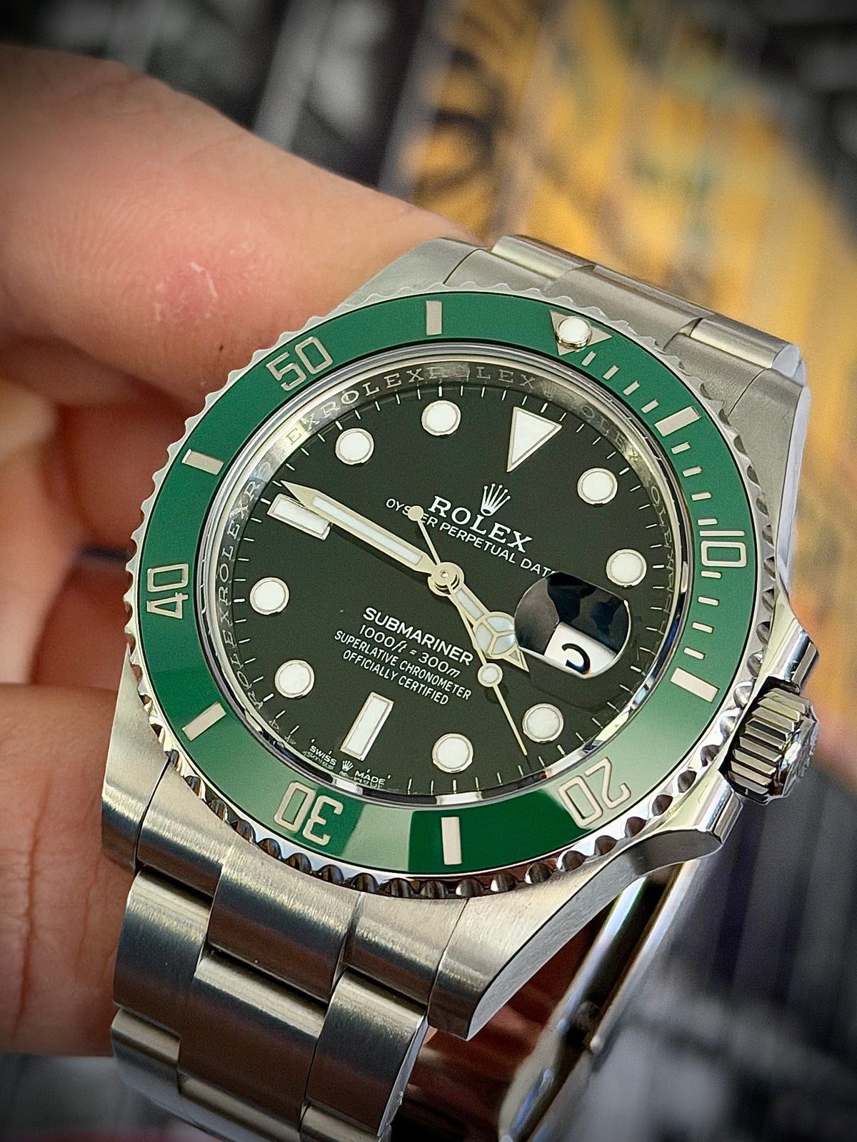2022 ROLEX SUBMARINER DATE “STARBUCKS”, 126610LV, BOX & PAPERS, MK1 BEZEL, LOCAL STOCK, INC GST
