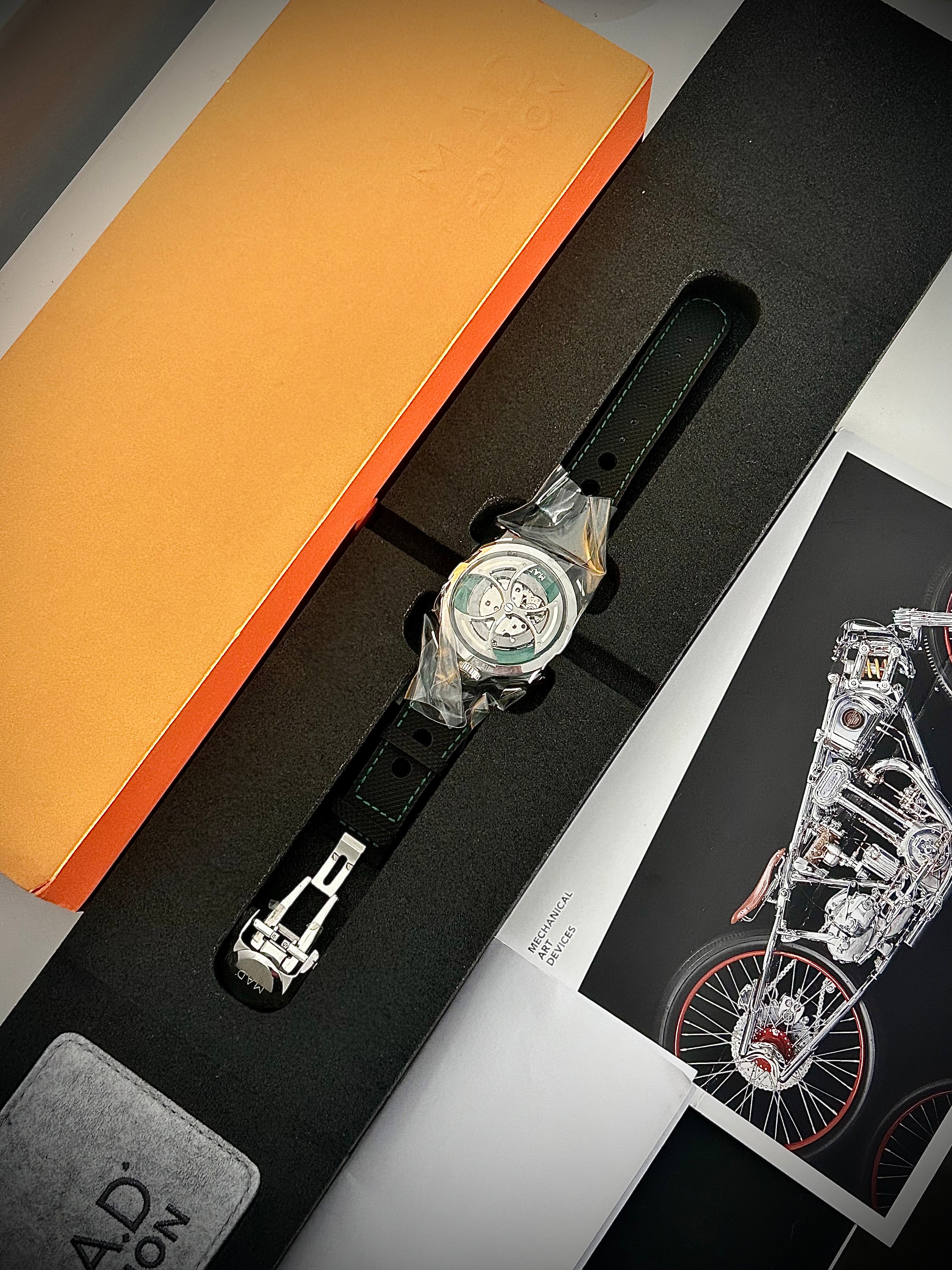 2022 MB&F M.A.D 1 GREEN EDITION, FULL SET, INC GST