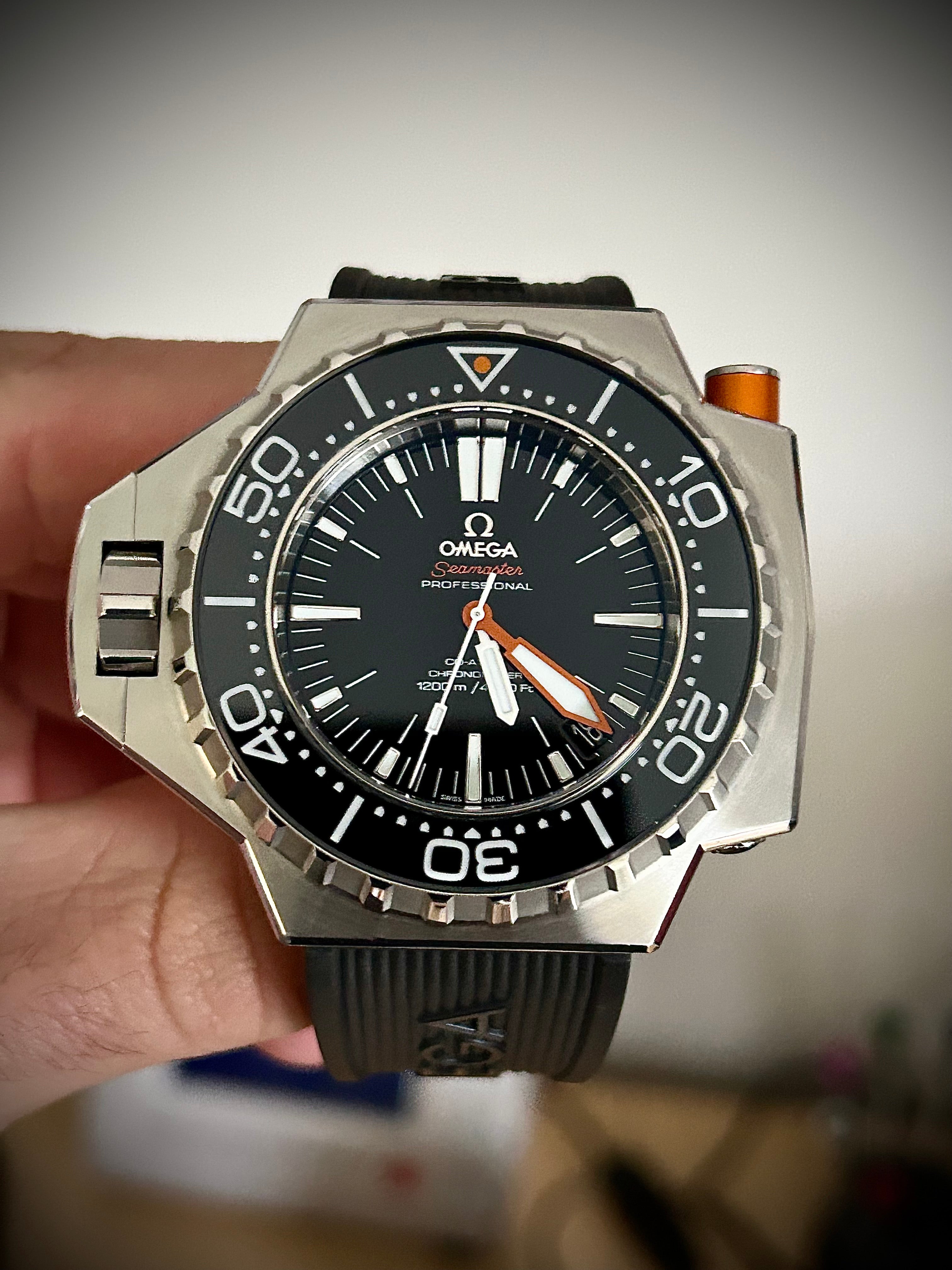 2022 OMEGA SEAMASTER PLOPROF 1200M, FULL SET, INC GST