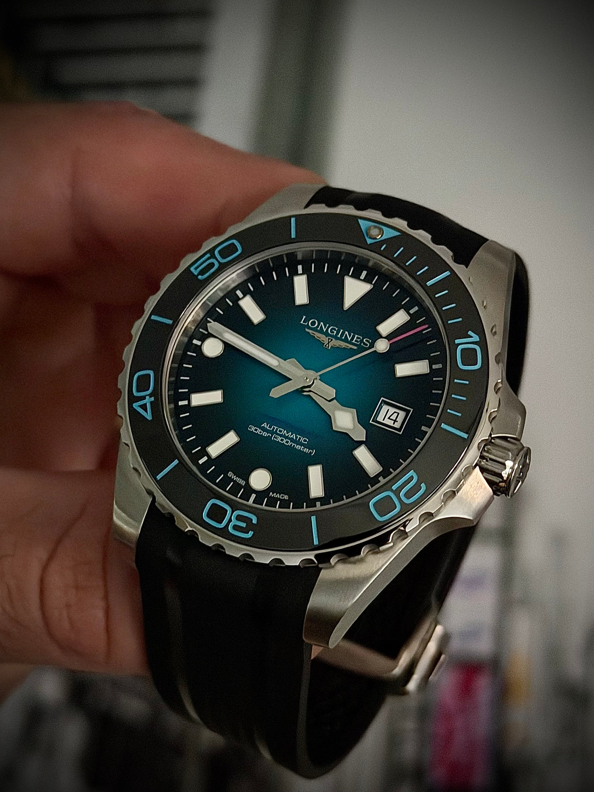 2026 LONGINES HYDROCONQUEST COMMONWEALTH GAMES LIMITED EDITION, L3.788.4.09.9, 42MM, AS NEW, FULL SET, INC GST