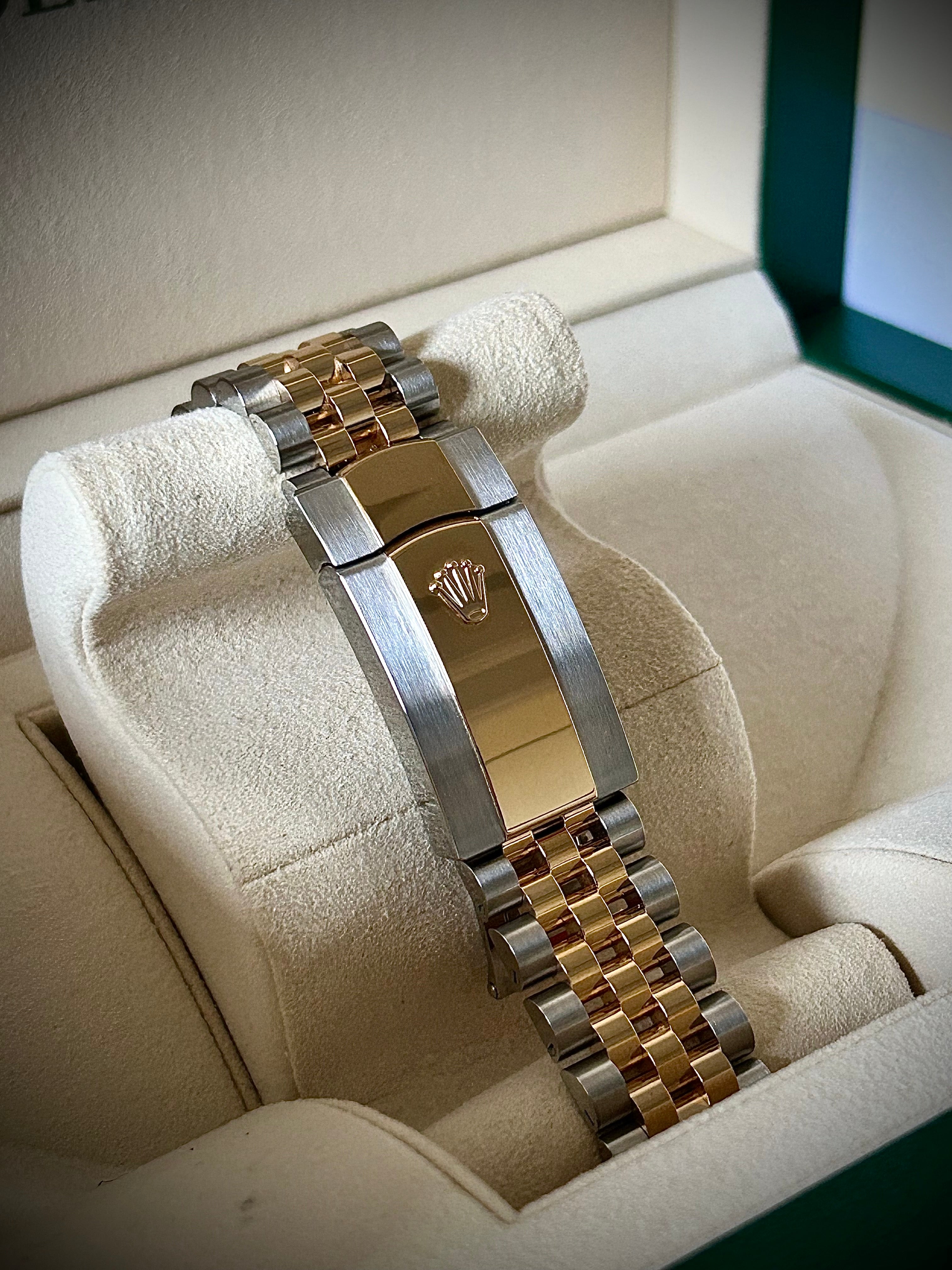 2025 ROLEX DATEJUST 41, SILVER DIAL, 126333, FULL SET, INC GST