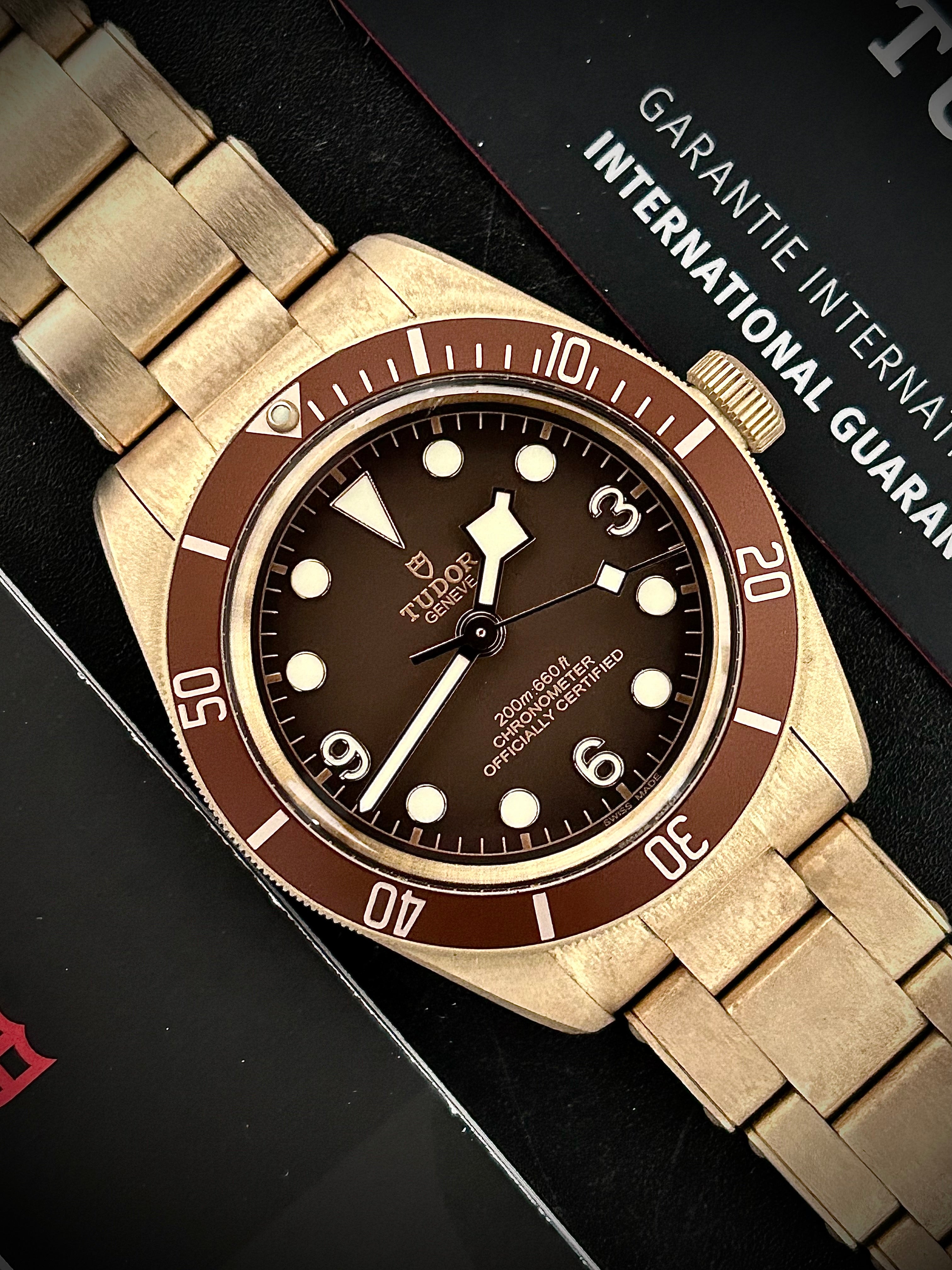 2023 TUDOR BLACK BAY 58 BRONZE, FULL SET, INC GST