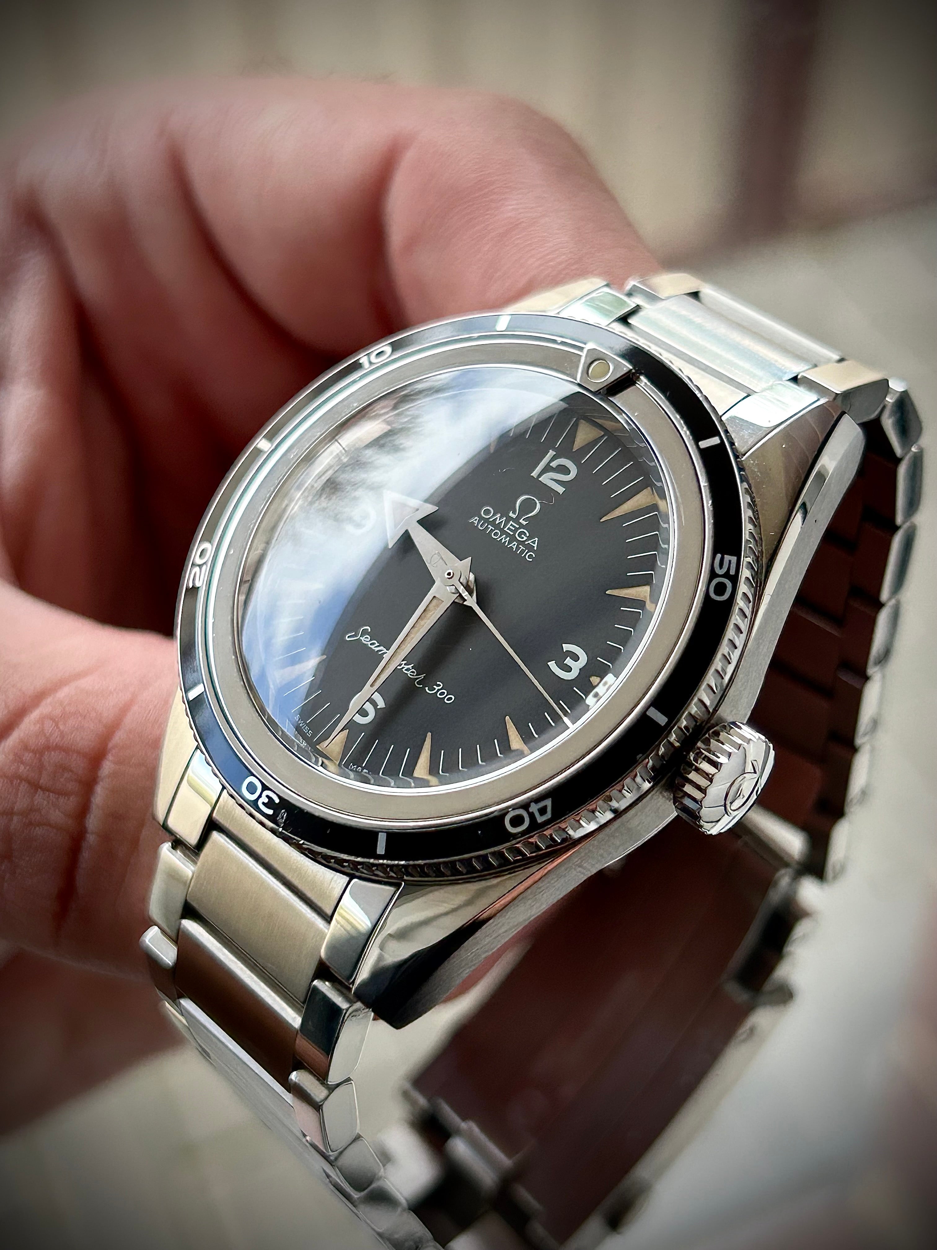 2020 OMEGA SEAMASTER 300, 1957 TRILOGY LIMITED EDITION, FULL SET, INC GST