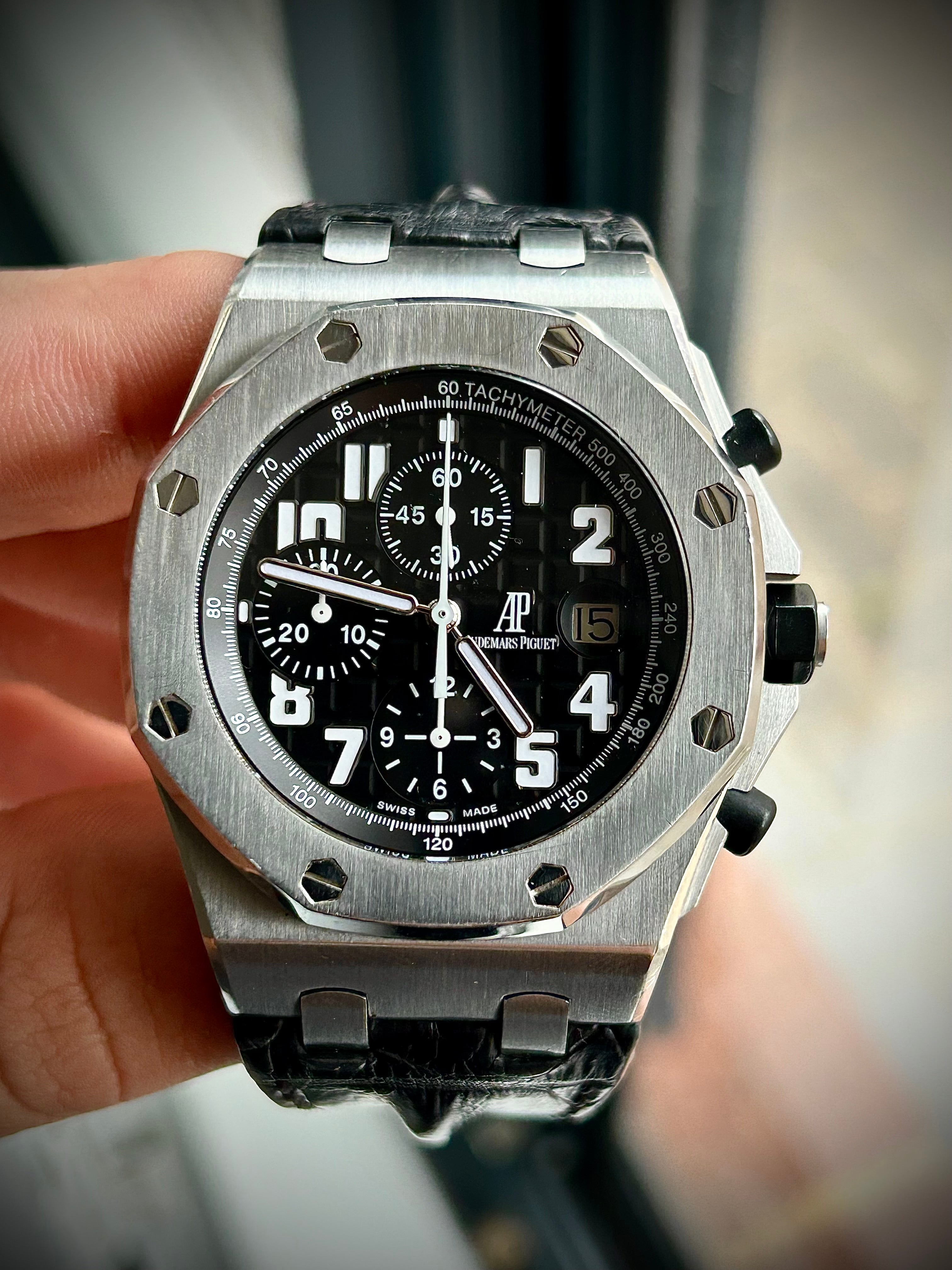 2013 AUDEMARS PIGUET ROYAL OAK OFFSHORE CHRONOGRAPH, FULL SET, INC GST