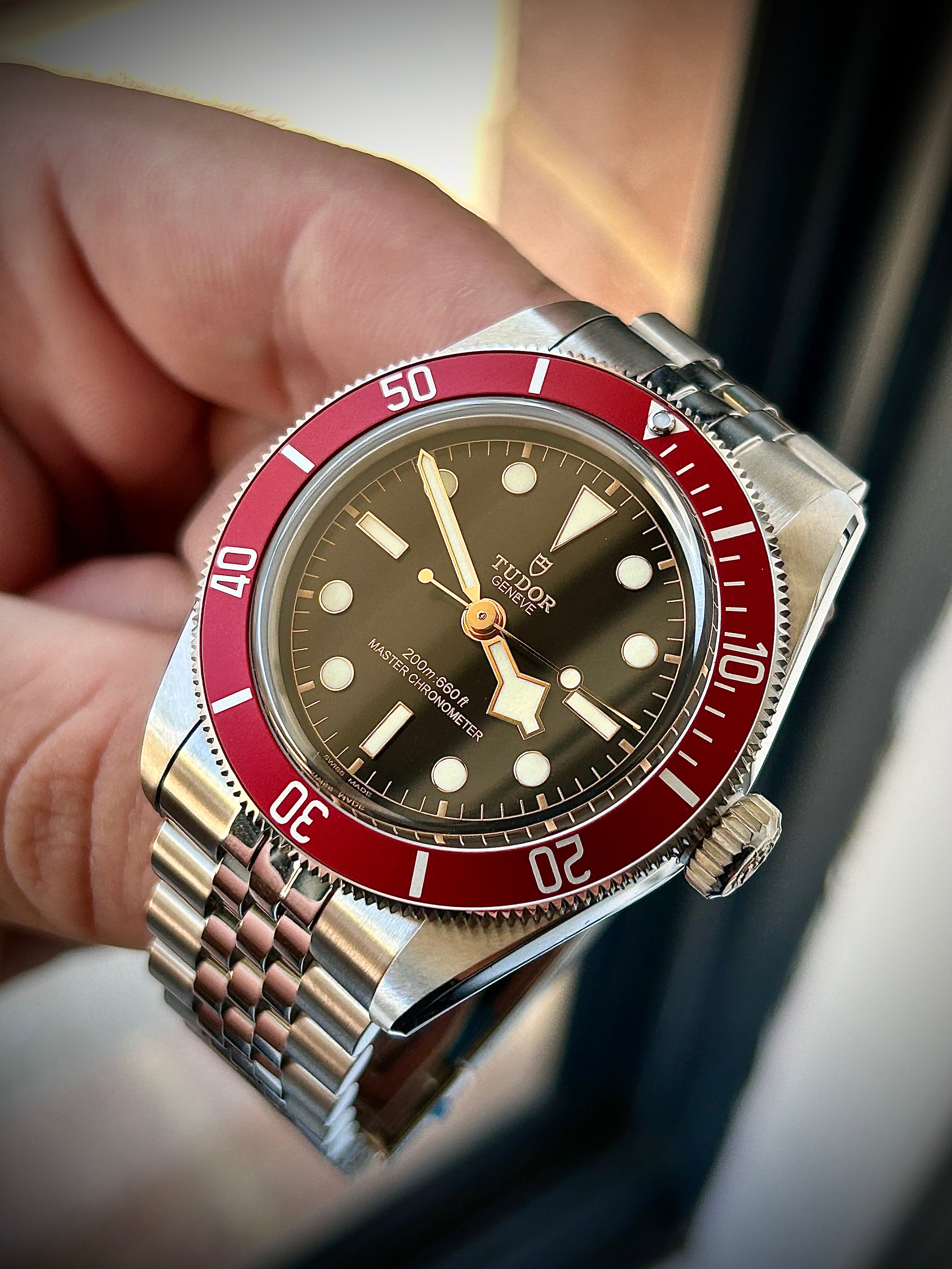 2024 TUDOR BLACK BAY BURGANDY, 41MM, FULL SET, INC GST