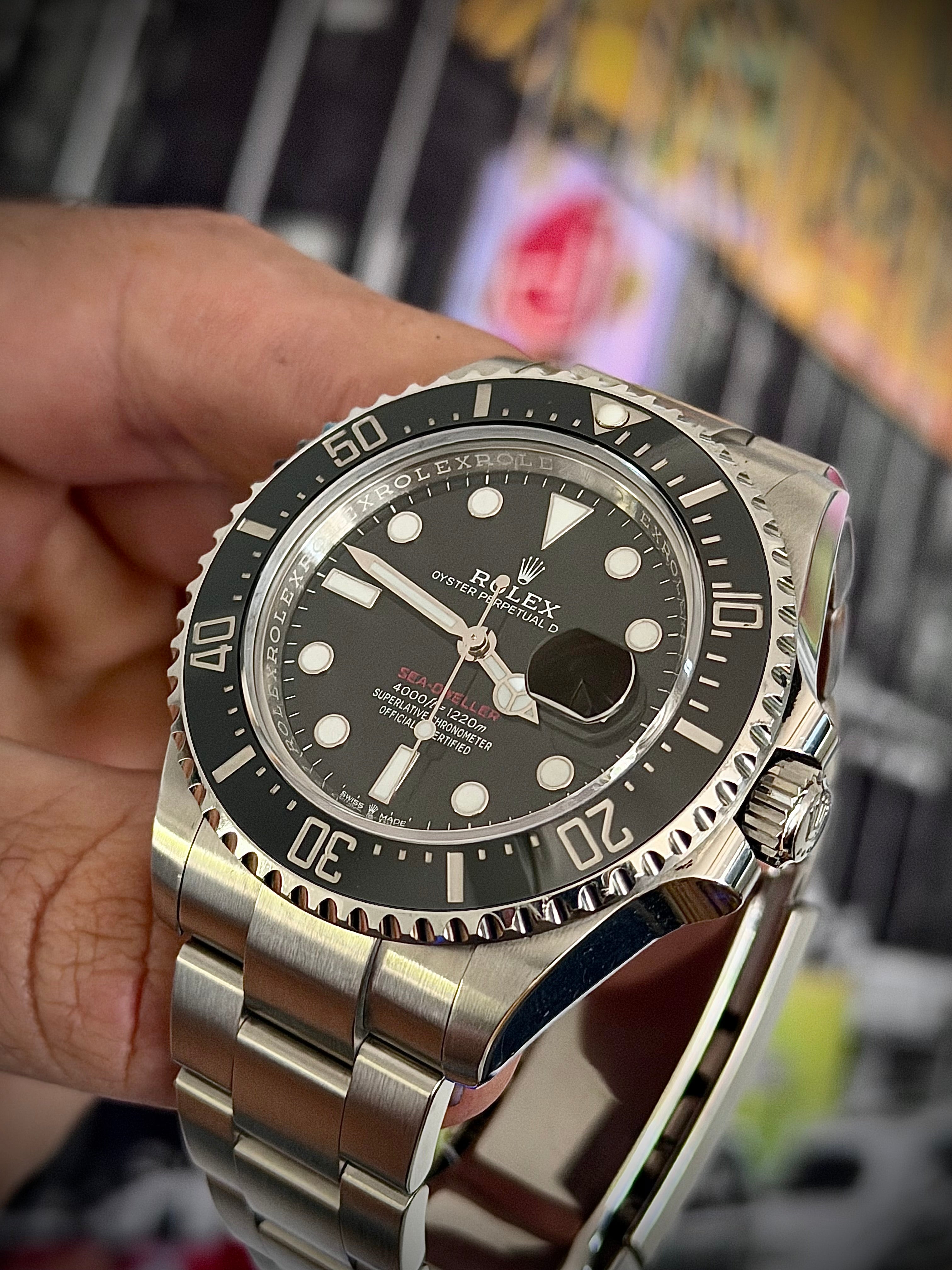2021 ROLEX SEA DWELLER, SD43, 126600, BOX AND PAPERS, INC GST