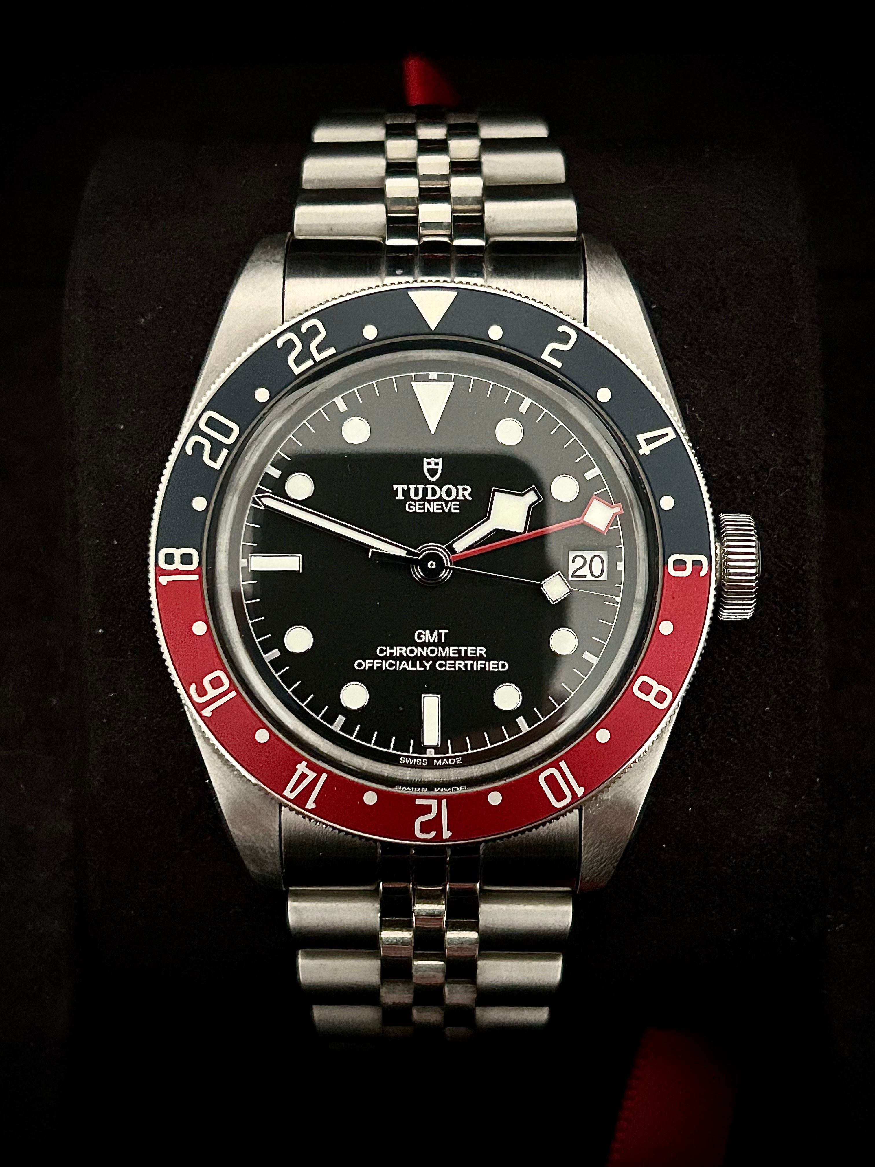 2022 TUDOR BLACK BAY GMT “PEPSI”, FULL SET, INC GST