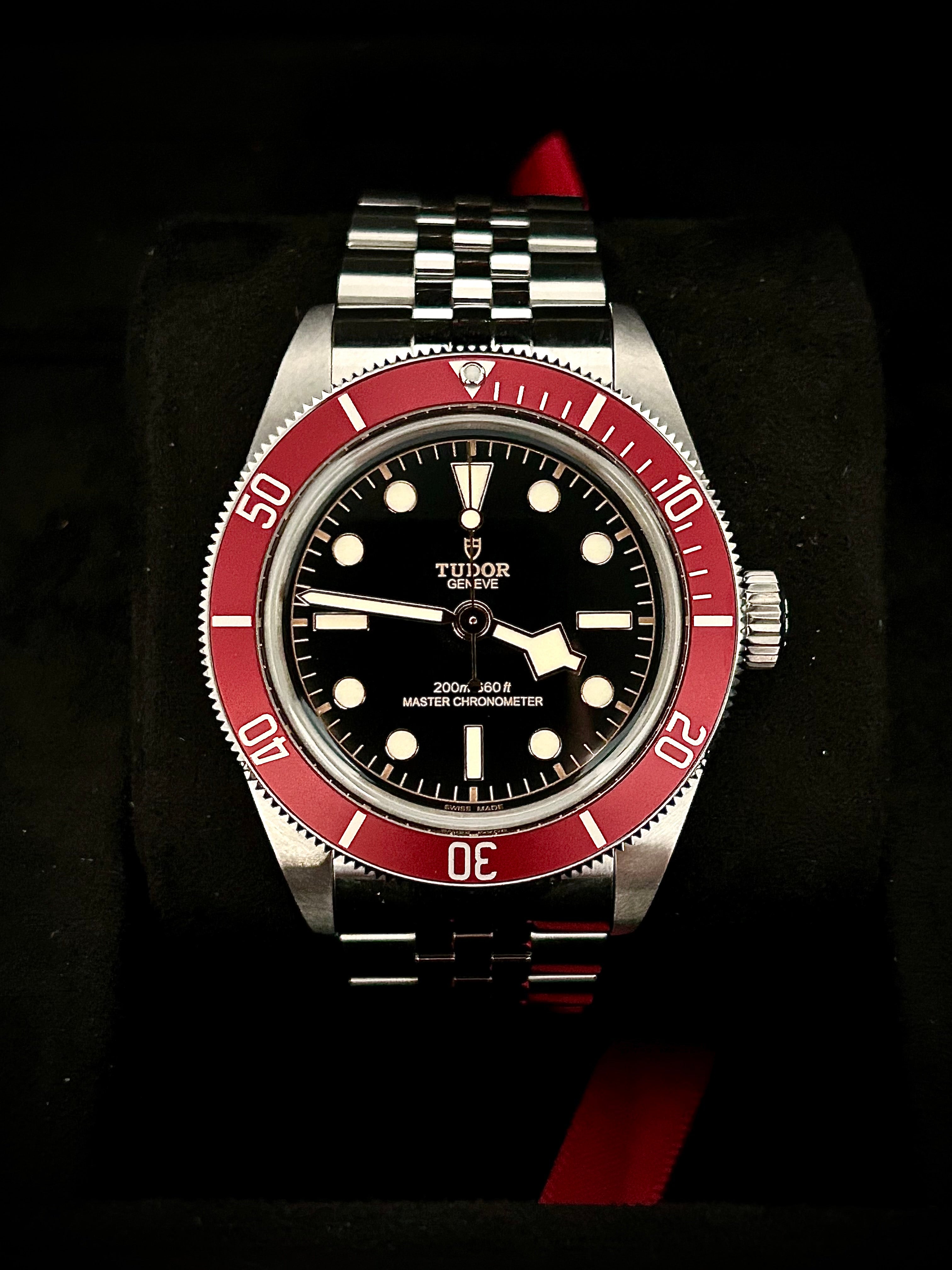 2024 TUDOR BLACK BAY BURGANDY, 41MM, FULL SET, INC GST