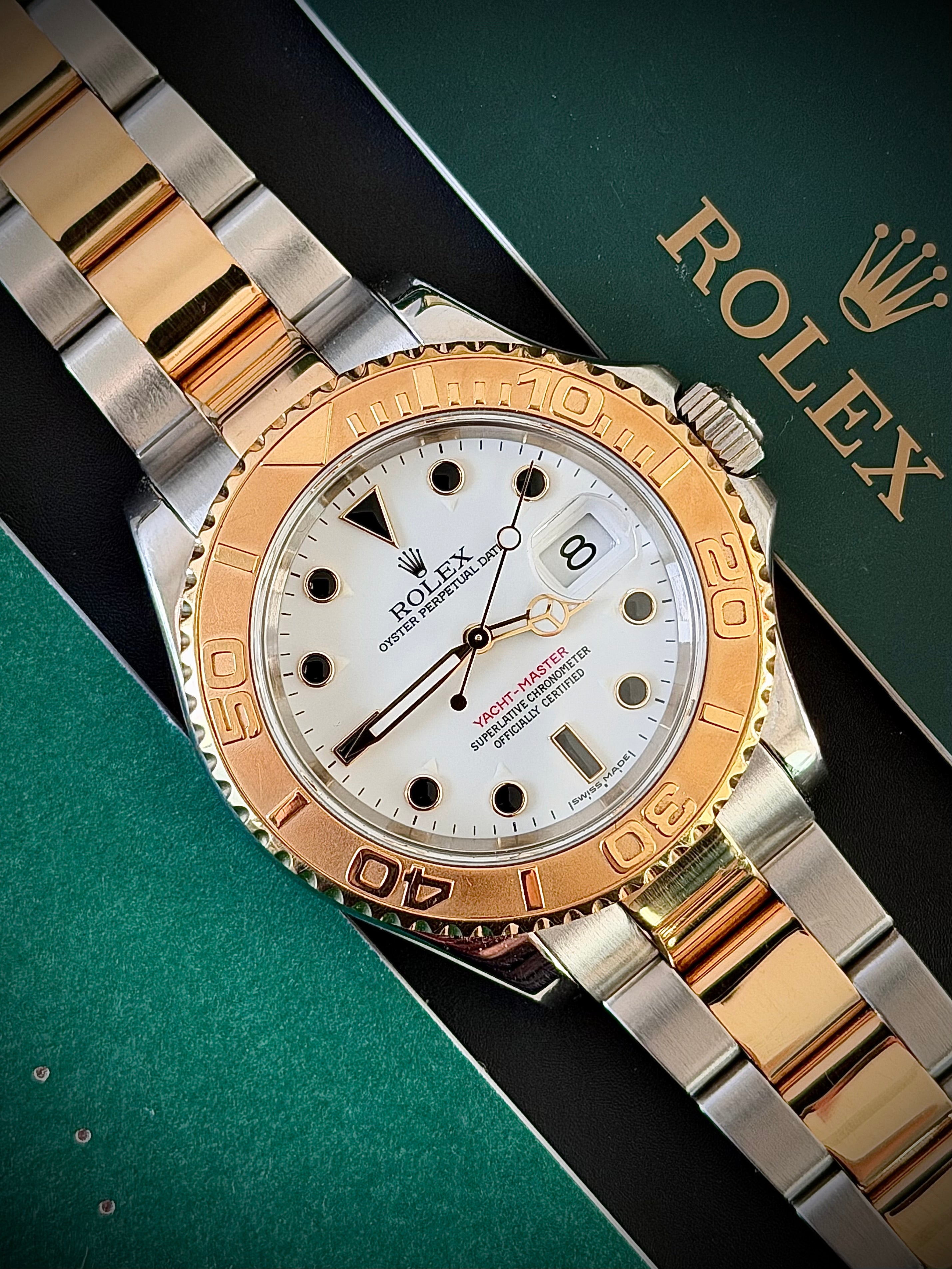 2006 ROLEX YACHT-MASTER, 16623, BOX & PAPERS, INC GST
