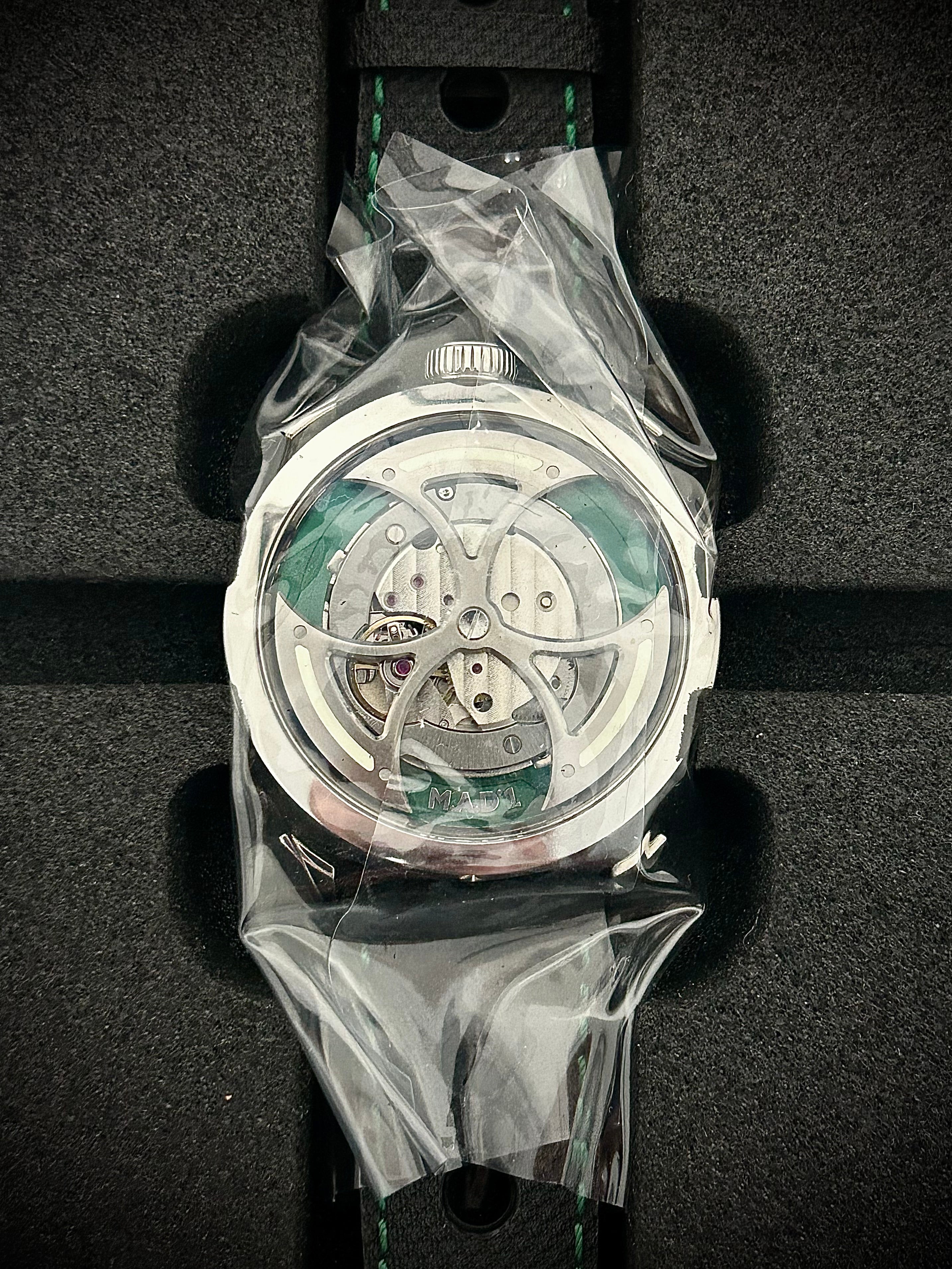 2022 MB&F M.A.D 1 GREEN EDITION, FULL SET, INC GST