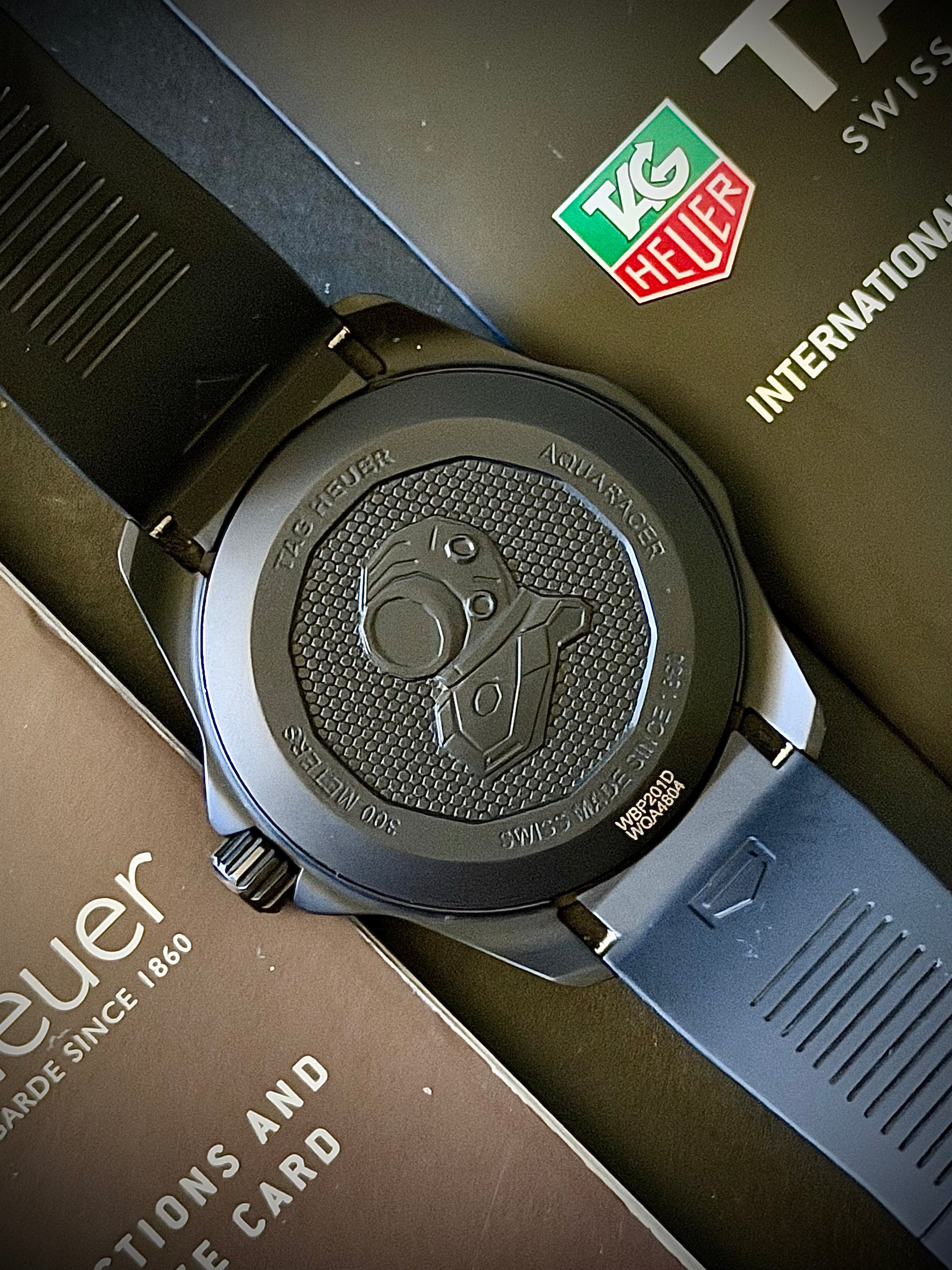 2025 TAG HEUER AQUARACER PROFESSIONAL 300 “NIGHT DIVER”, WBP201D.FT6197, FULL SET, INC GST