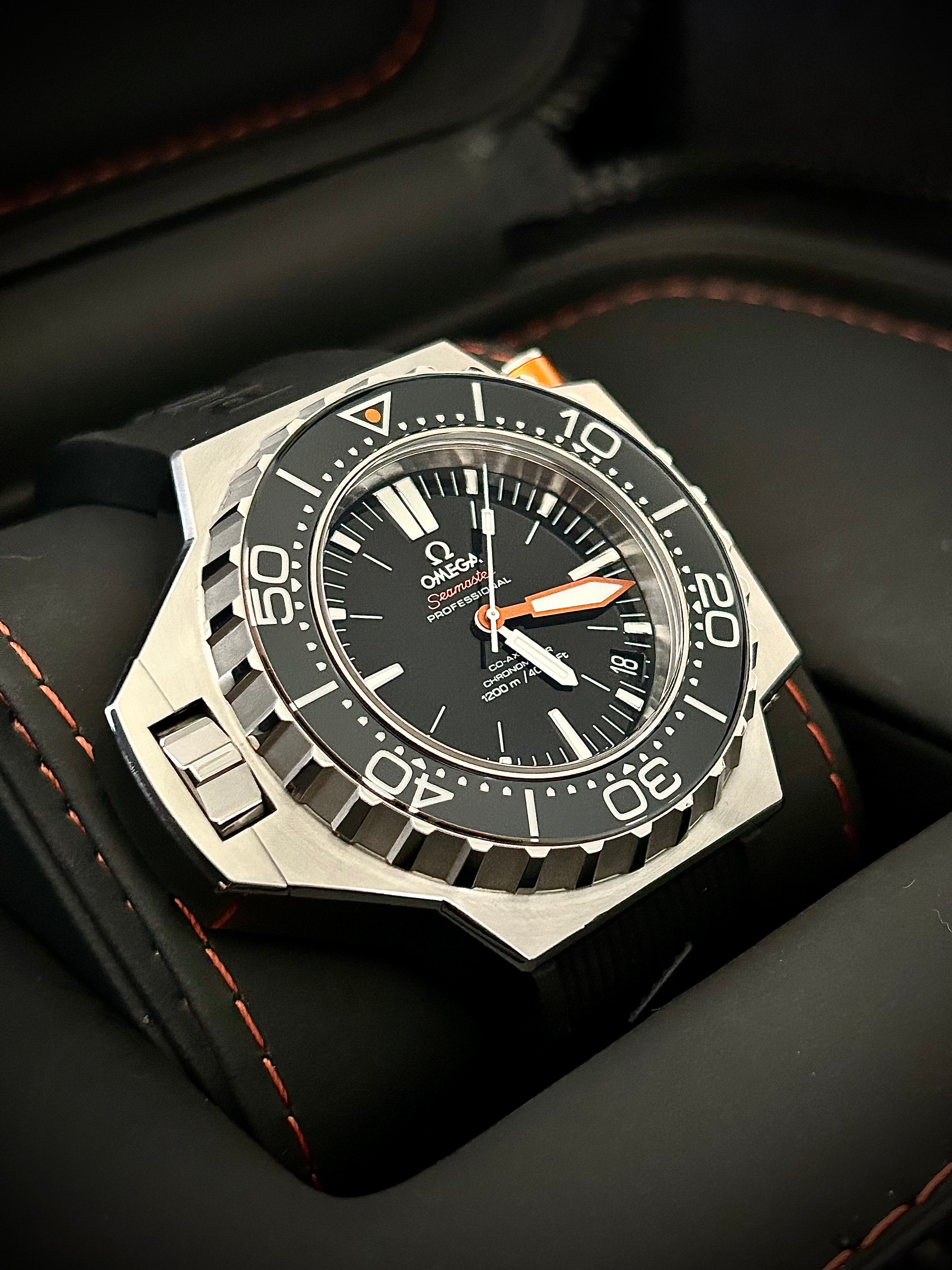 2022 OMEGA SEAMASTER PLOPROF 1200M, FULL SET, INC GST