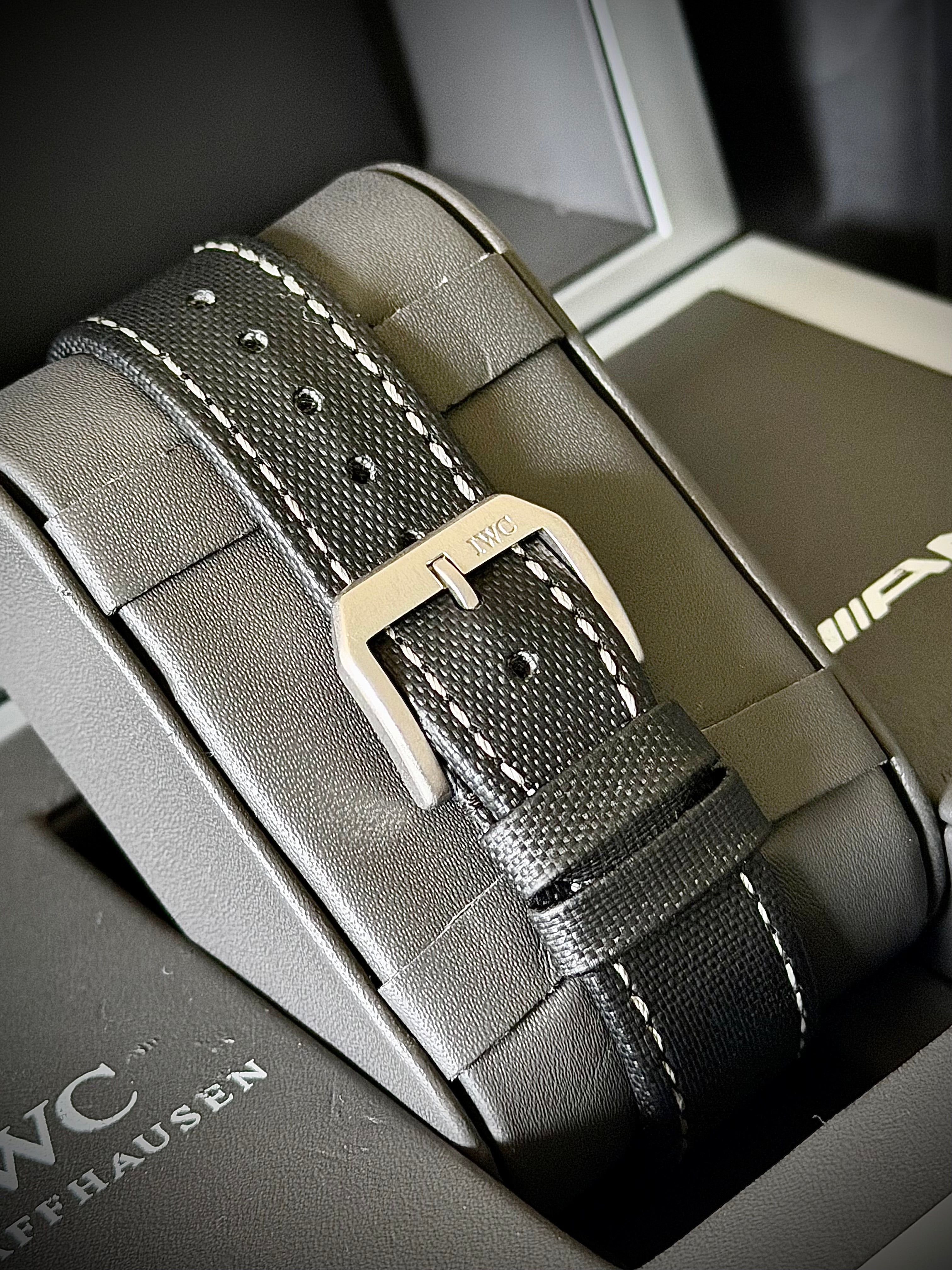 IWC INGENIEUR CHRONOGRAPH AMG TITANIUM, IW372503, BOX & BOOKLETS, INC GST