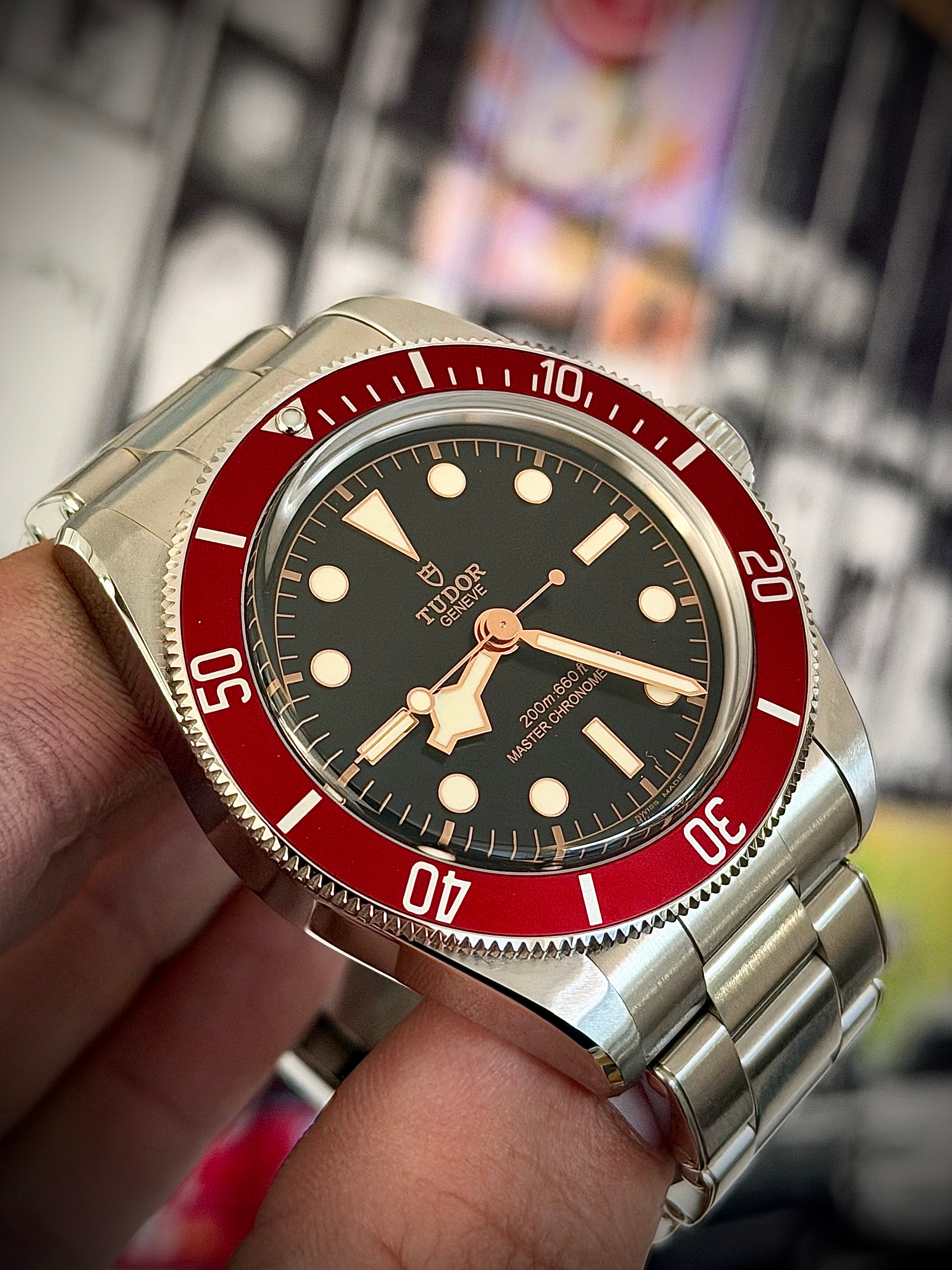 2024 TUDOR BLACK BAY BURGANDY, 41MM, FULL SET, INC GST