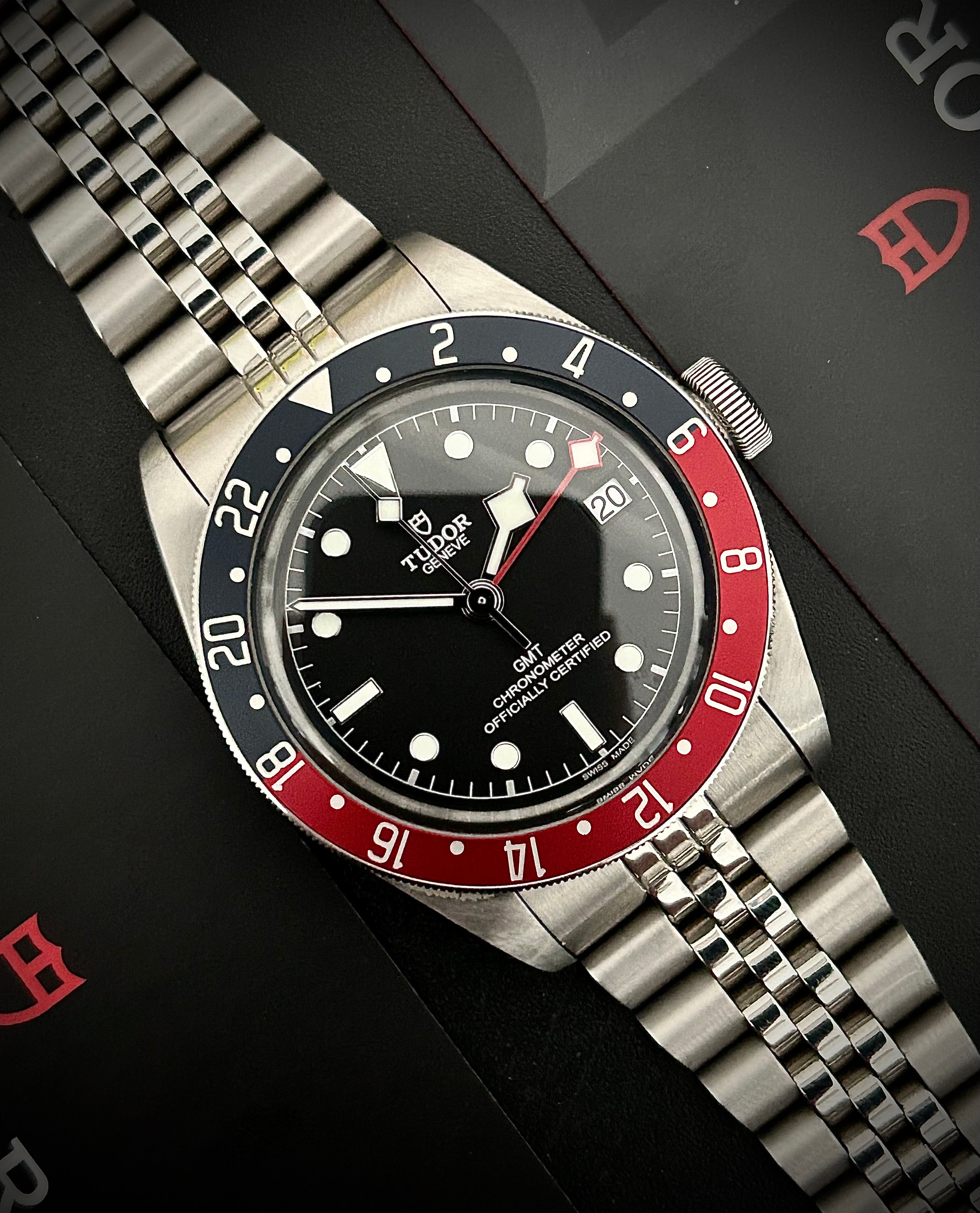 2022 TUDOR BLACK BAY GMT “PEPSI”, FULL SET, INC GST