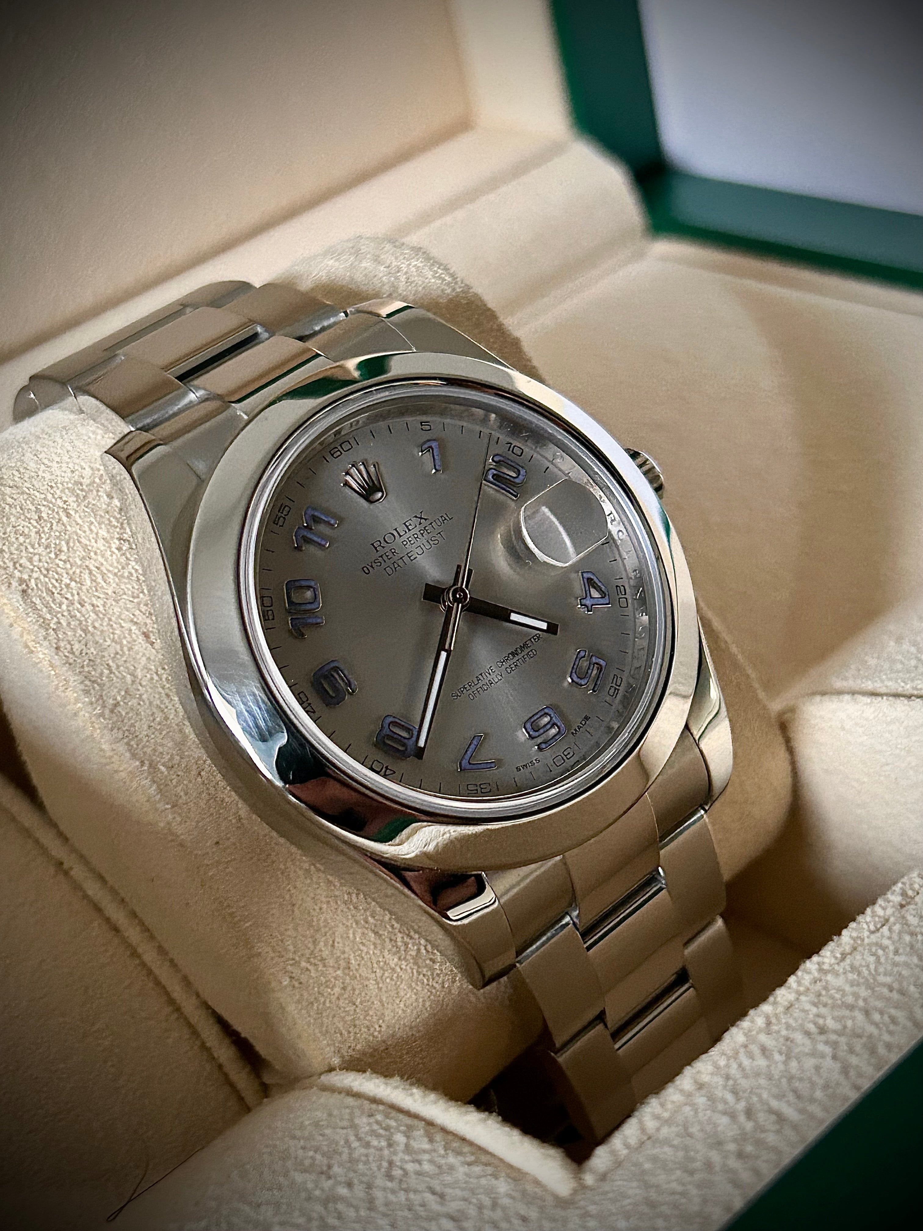 ROLEX DATEJUST II, 116300, BOX AND AUTHENTICITY CARD, INC GST