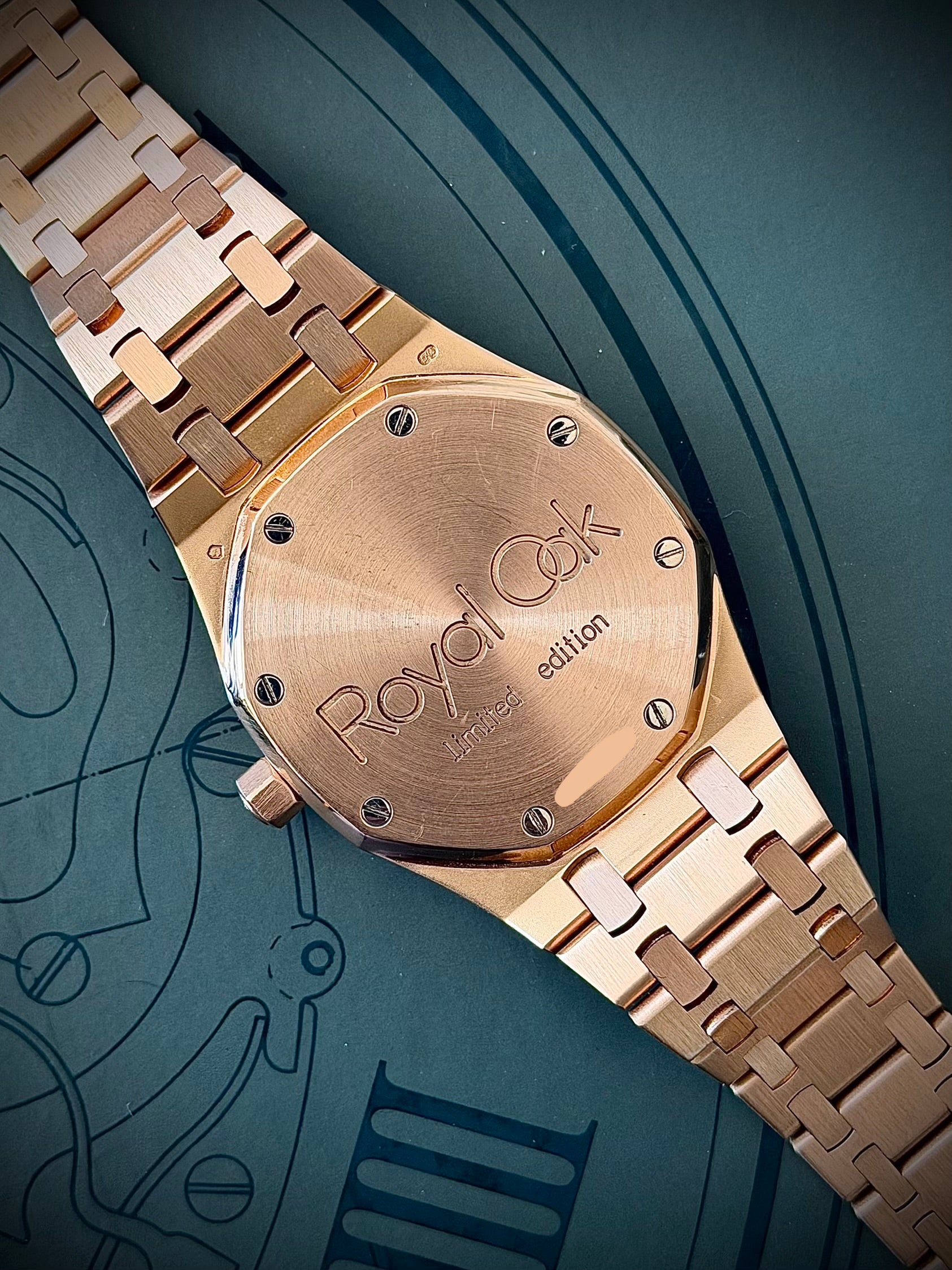 1998 AUDEMARS PIGUET NICK FALDO LIMITED, 15097OR/O/0789OR/01, FULL SET, INC GST