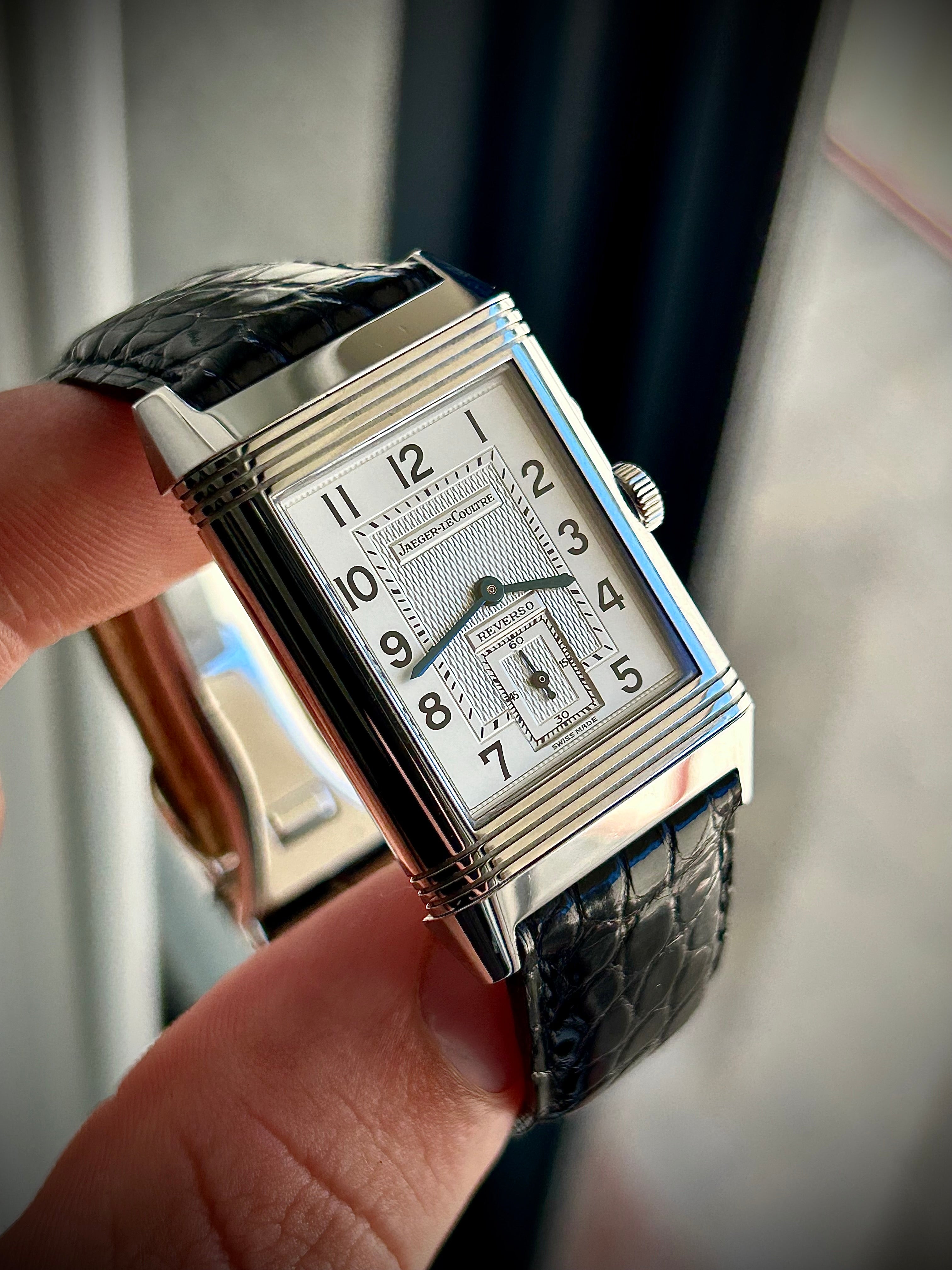 2012 JAEGER-LECOULTRE REVERSO DUO FACE, DAY & NIGHT, 270.8.54, FULL SET, INC GST