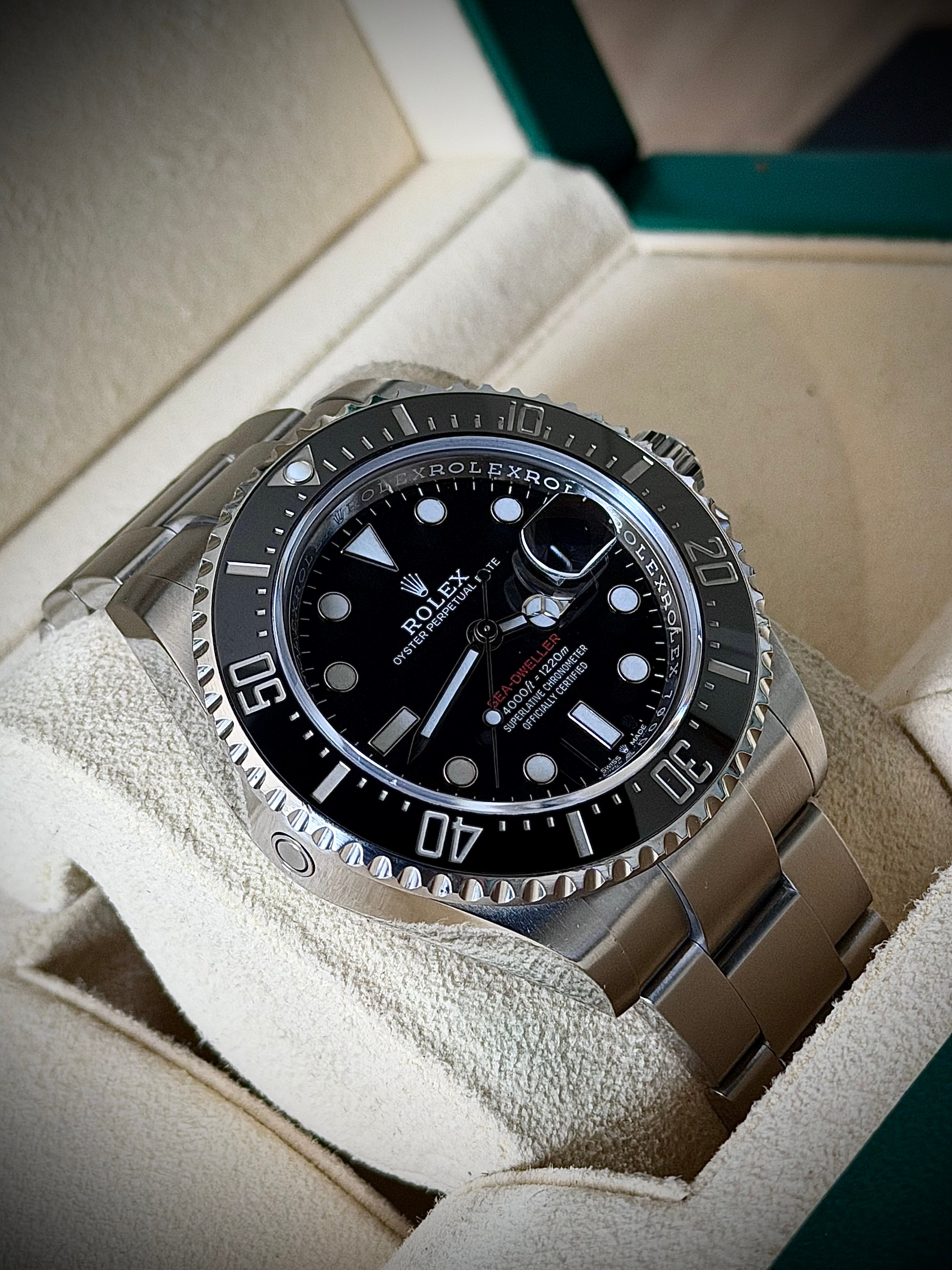 2021 ROLEX SEA DWELLER, SD43, 126600, BOX AND PAPERS, INC GST