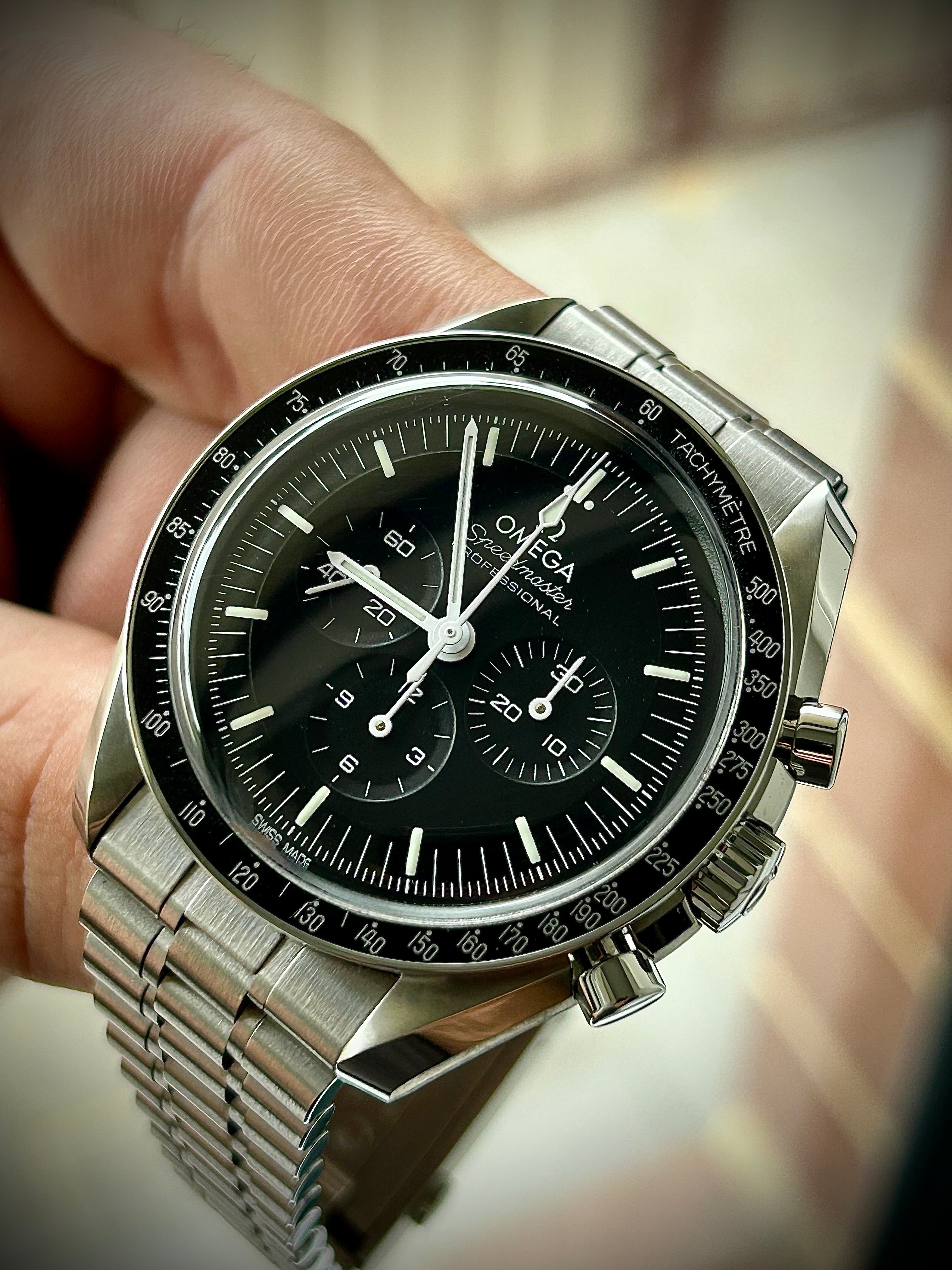 2021 OMEGA SPEEDMASTER PROFESSIONAL, HESALITE, FULL SET, INC GST