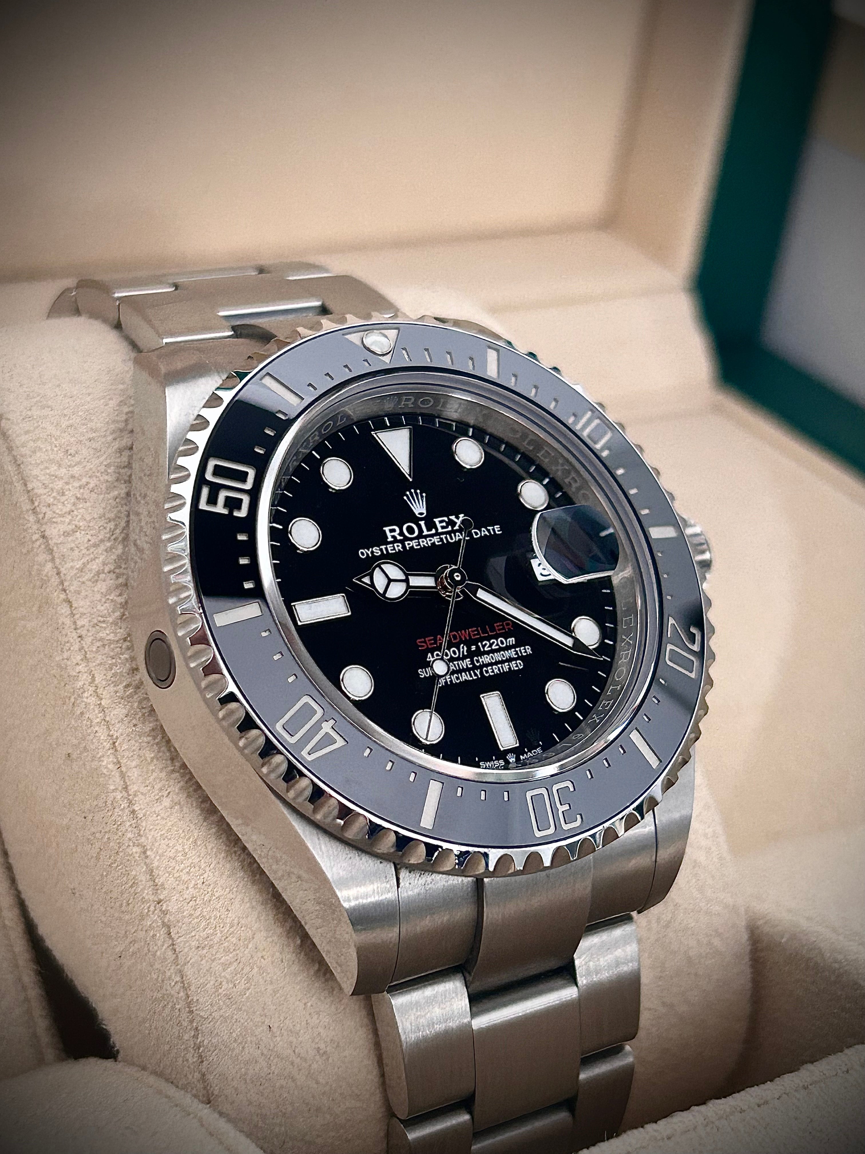 2023 ROLEX SEA DWELLER, 126600, FULL SET, INC GST