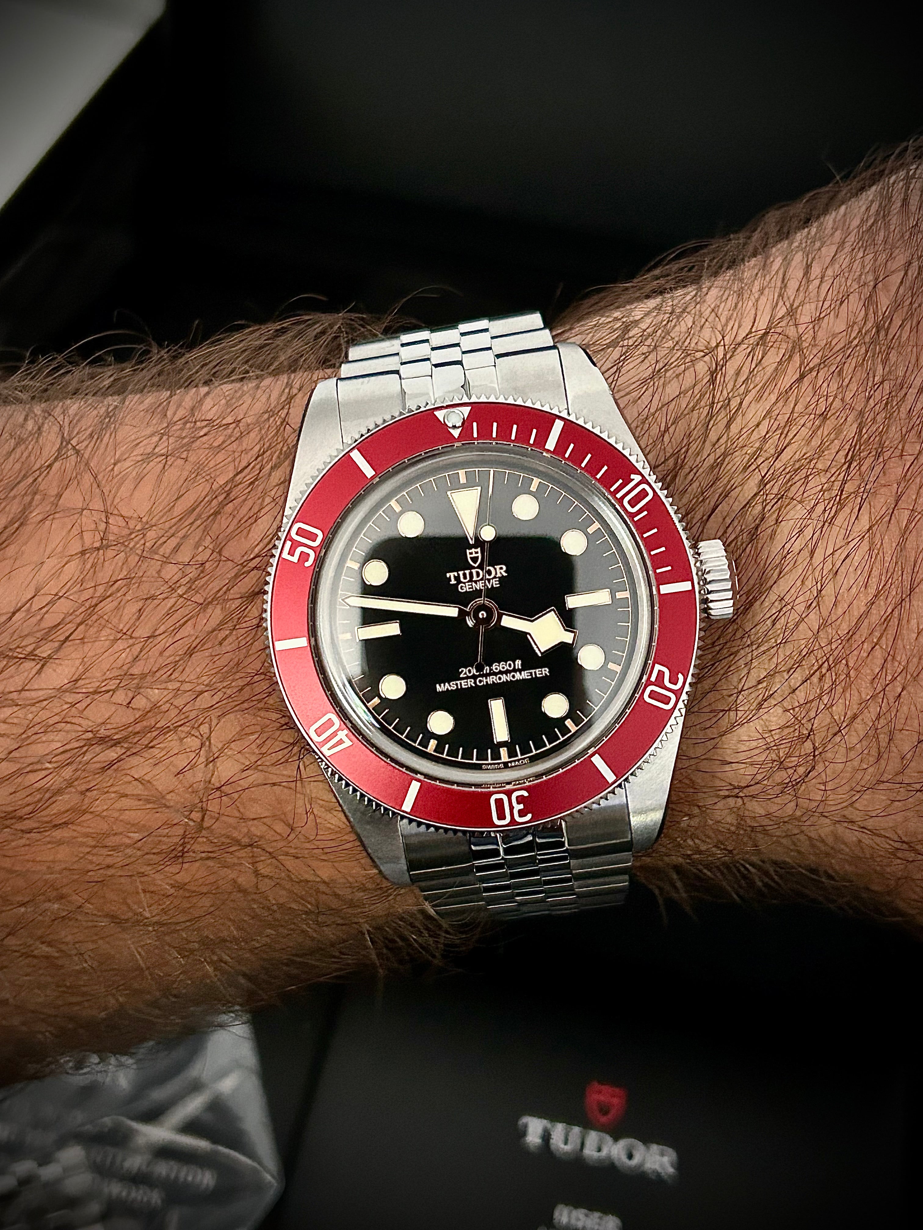 2024 TUDOR BLACK BAY BURGANDY, 41MM, FULL SET, INC GST