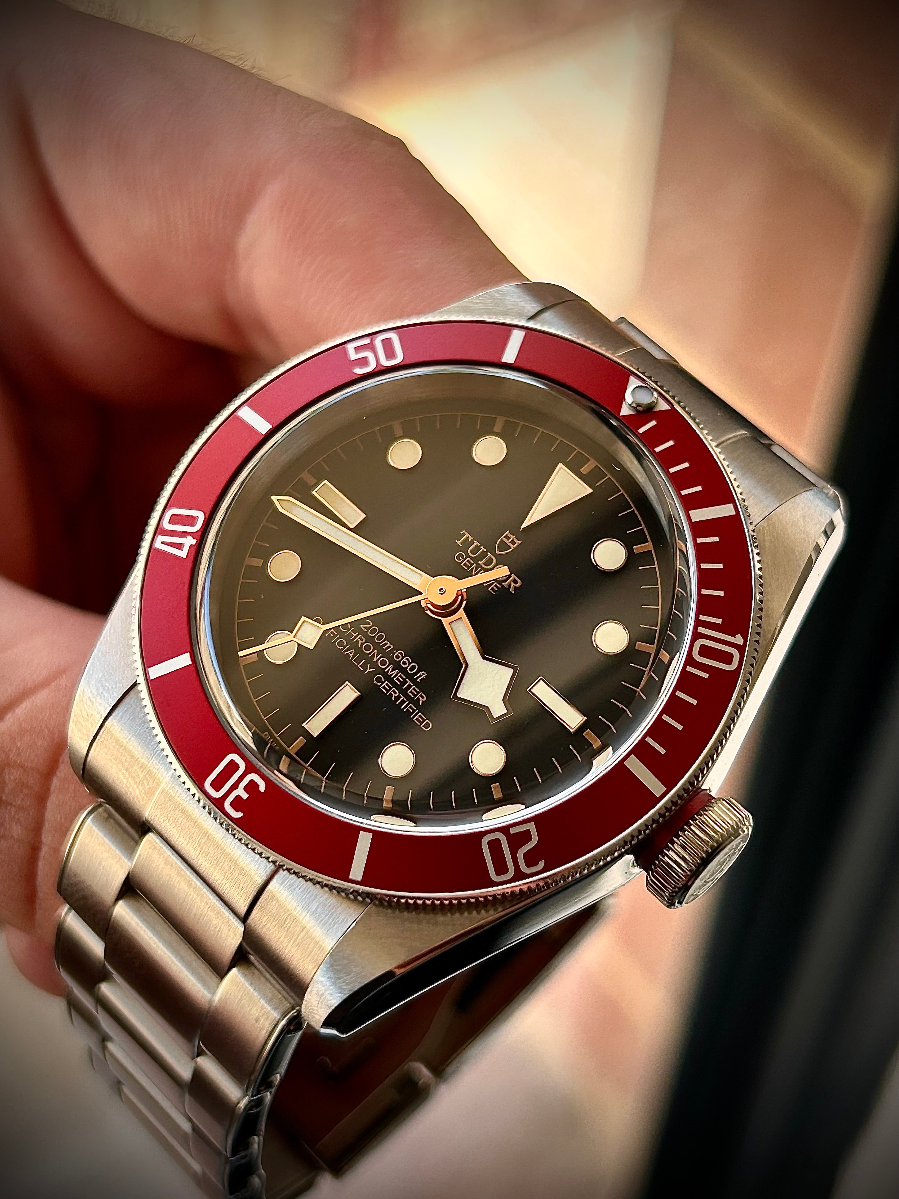 2021 TUDOR BLACK BAY BURGANDY, 41MM, FULL SET, INC GST