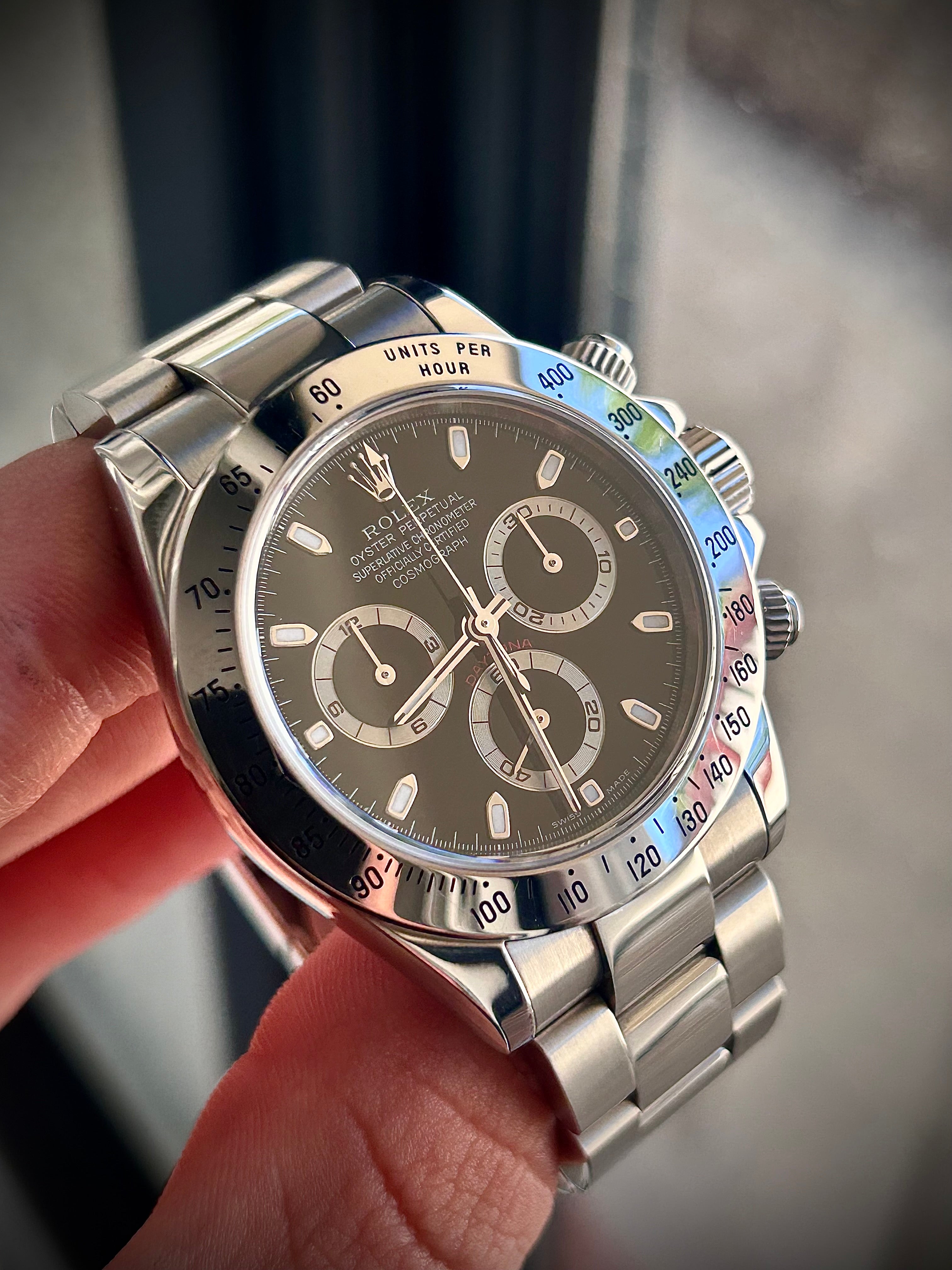 2004 ROLEX DAYTONA 116520, FULL SET, INC GST