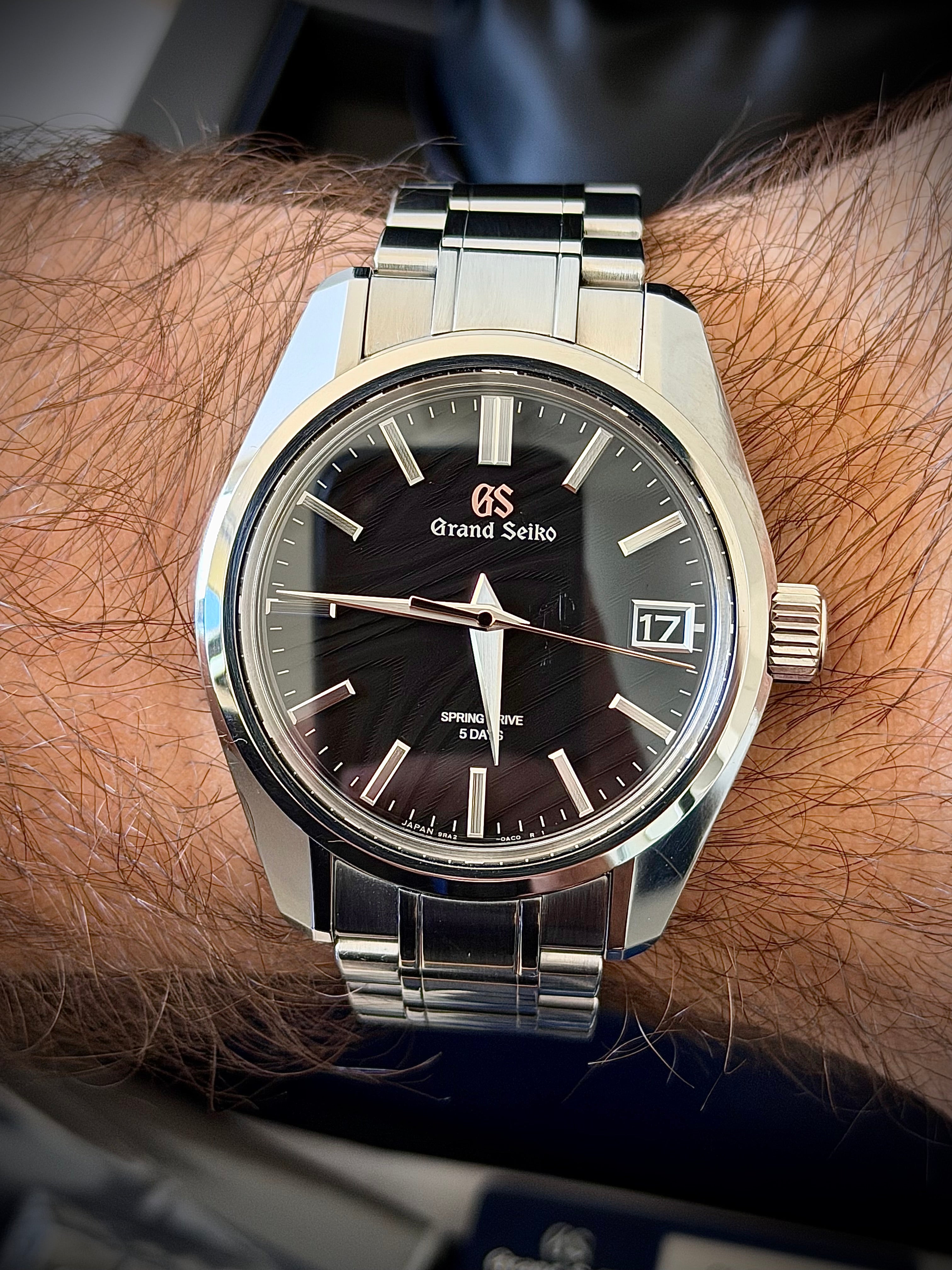 2022 GRAND SEIKO 55TH ANNIVERSARY LIMITED EDITION SPRING DRIVE, SLGA013G,(296/550), FULL SET, INC GST