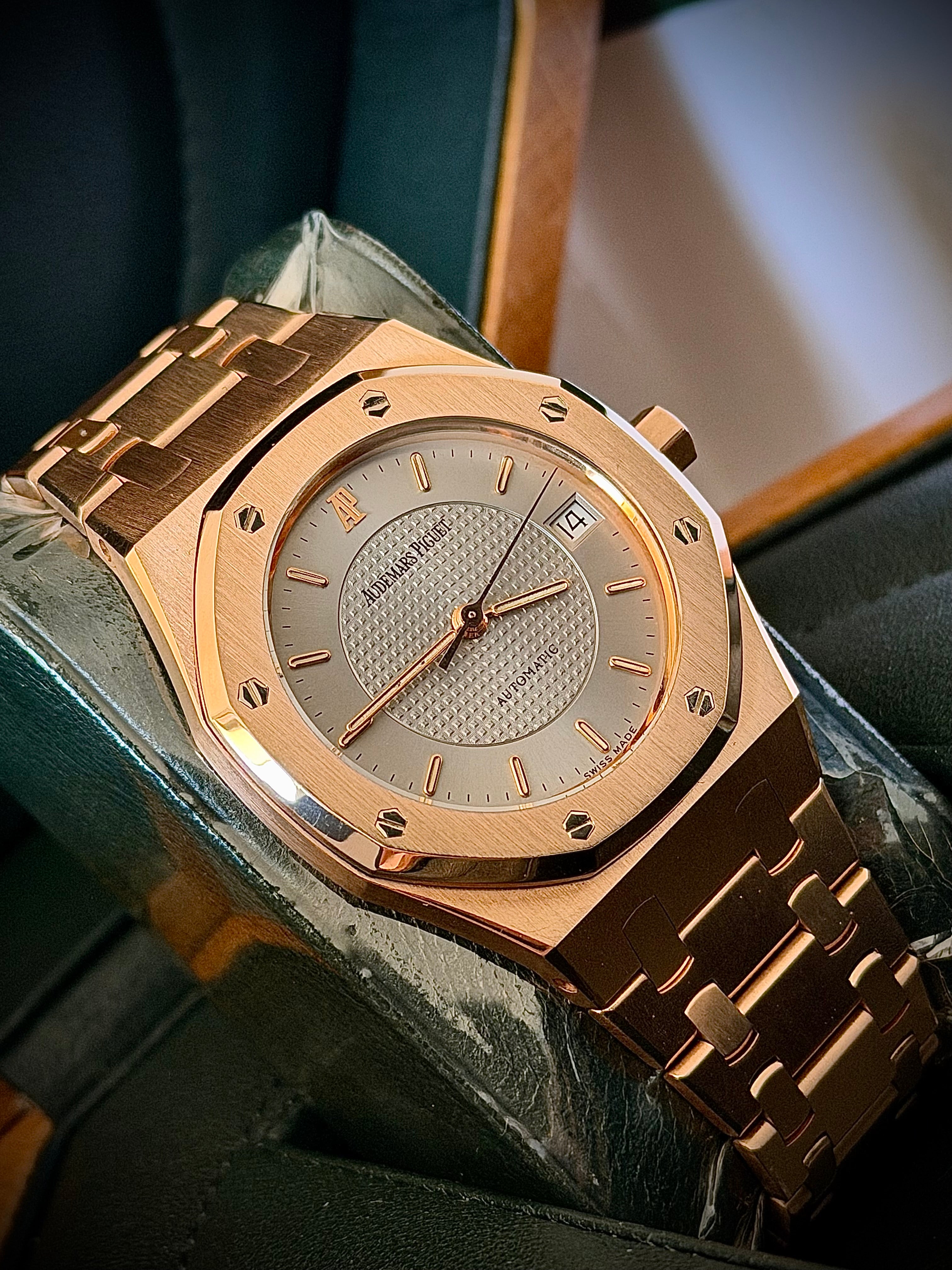 1998 AUDEMARS PIGUET NICK FALDO LIMITED, 15097OR/O/0789OR/01, FULL SET, INC GST