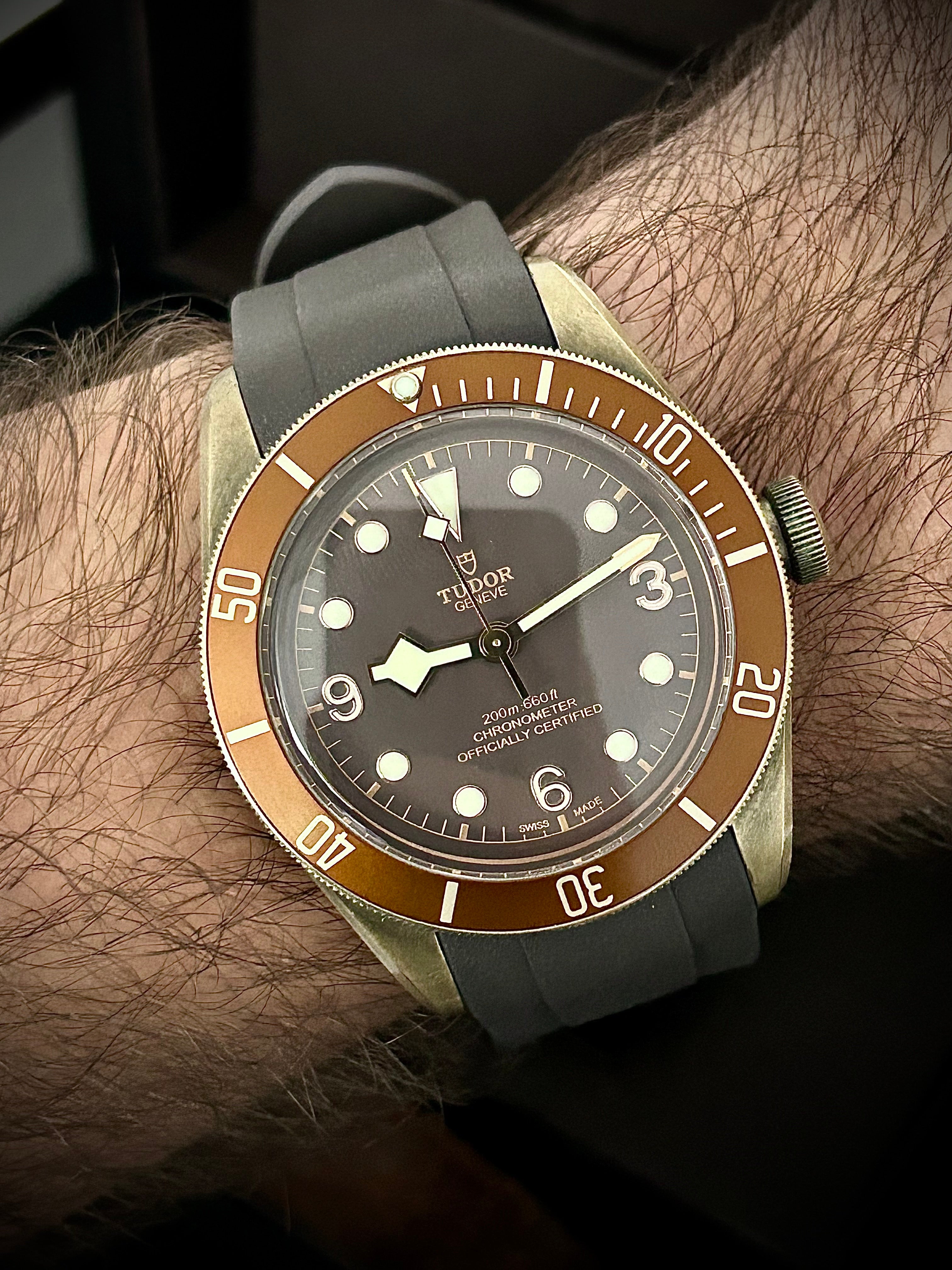 2017 TUDOR BLACK BAY BRONZE, 79250BM, FULL SET, INC GST