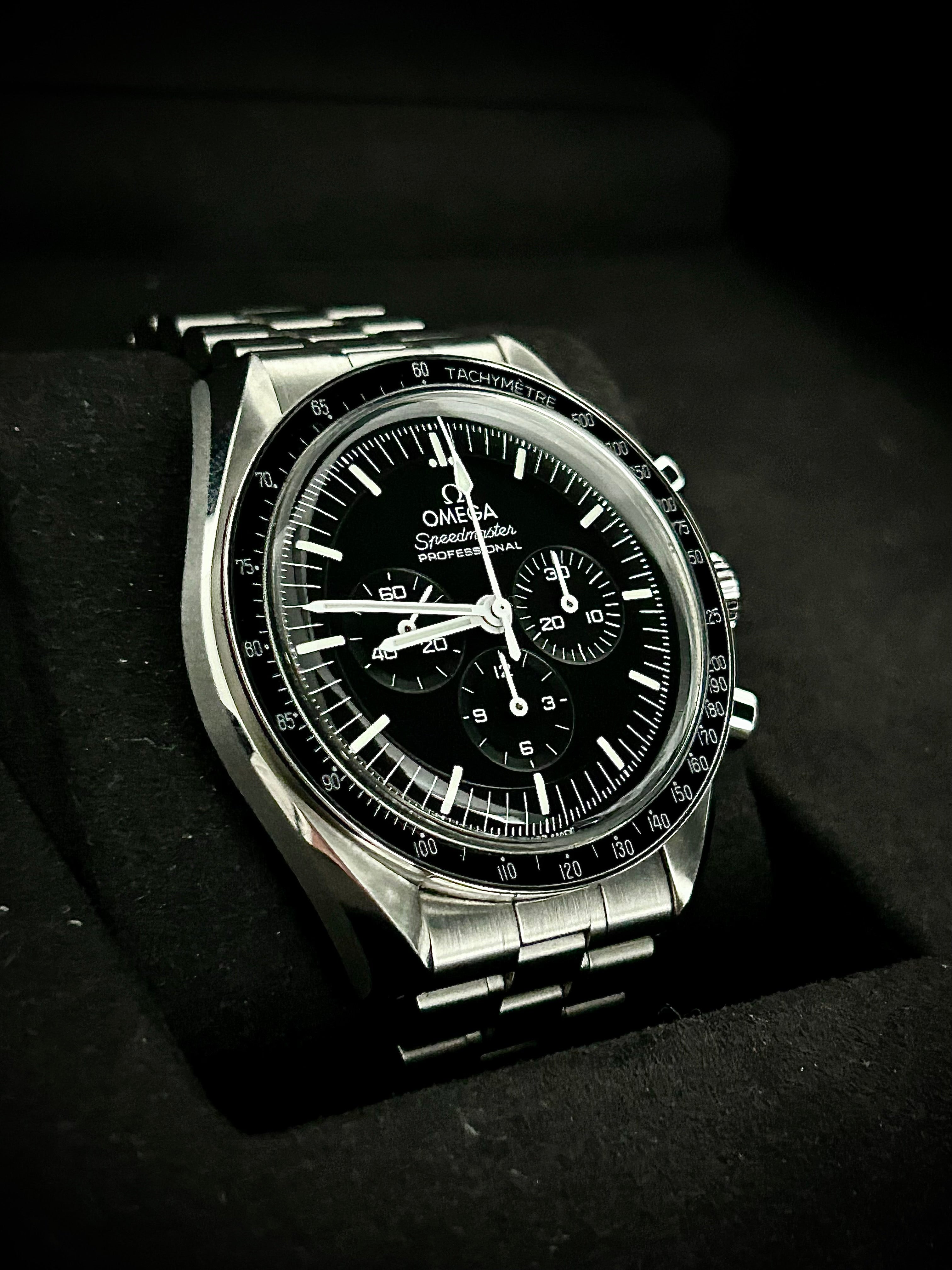 2021 OMEGA SPEEDMASTER PROFESSIONAL, HESALITE, FULL SET, INC GST