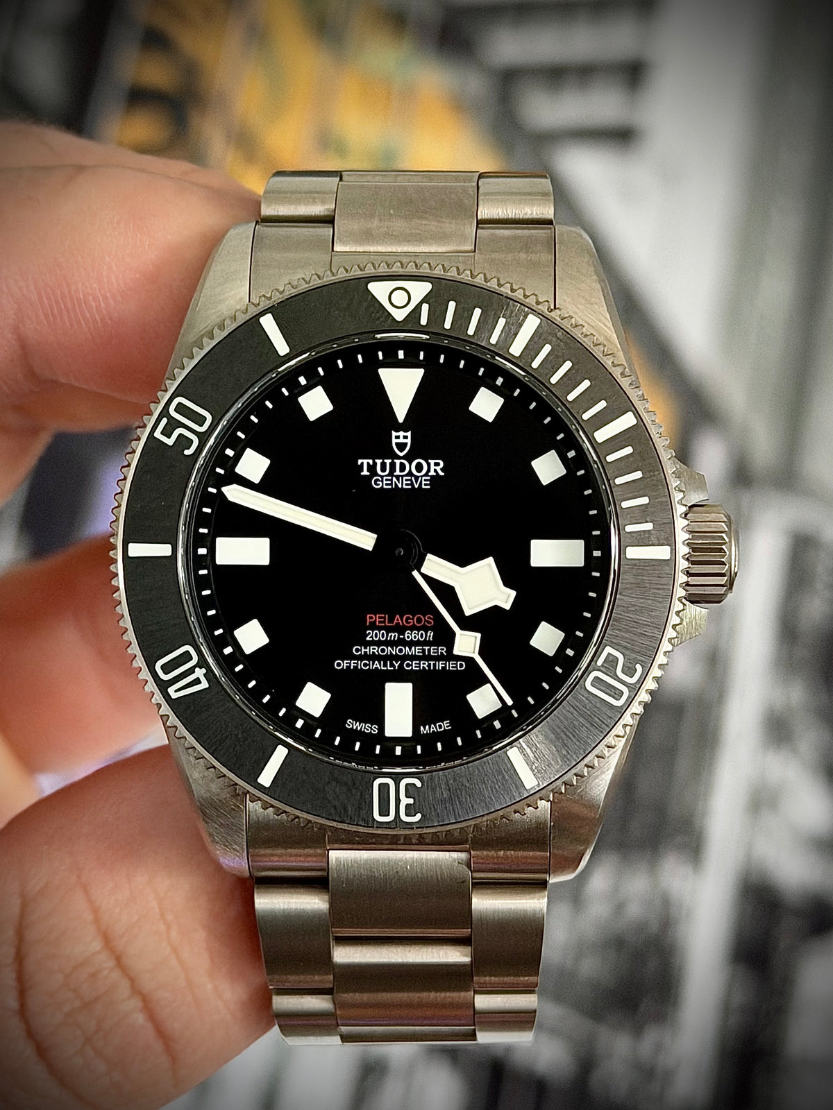 2022 TUDOR PELAGOS 39, M25407N-0001, TITANIUM, FULL SET, EXCELLENT CONDITION, INC GST
