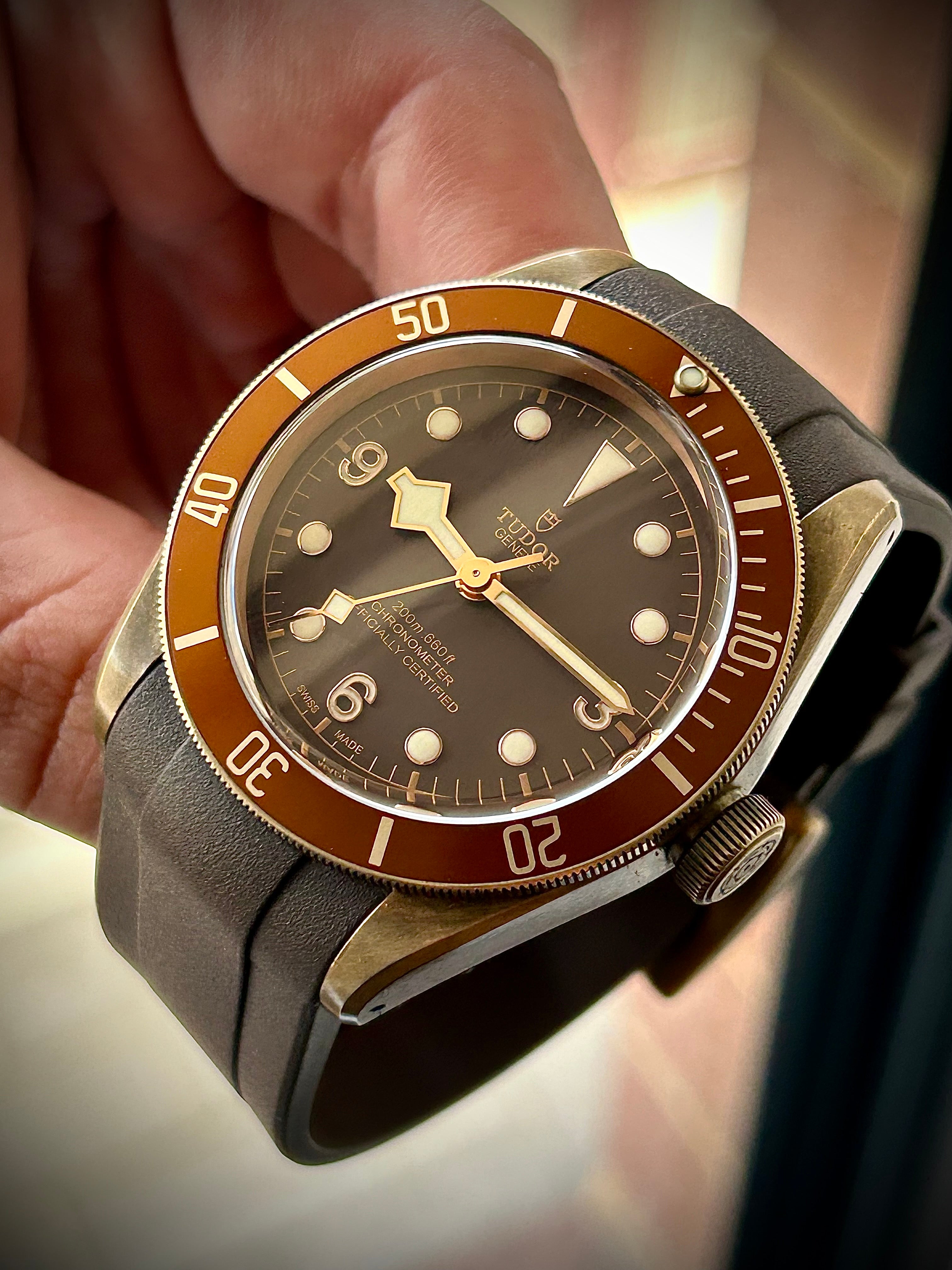 2017 TUDOR BLACK BAY BRONZE, 79250BM, FULL SET, INC GST