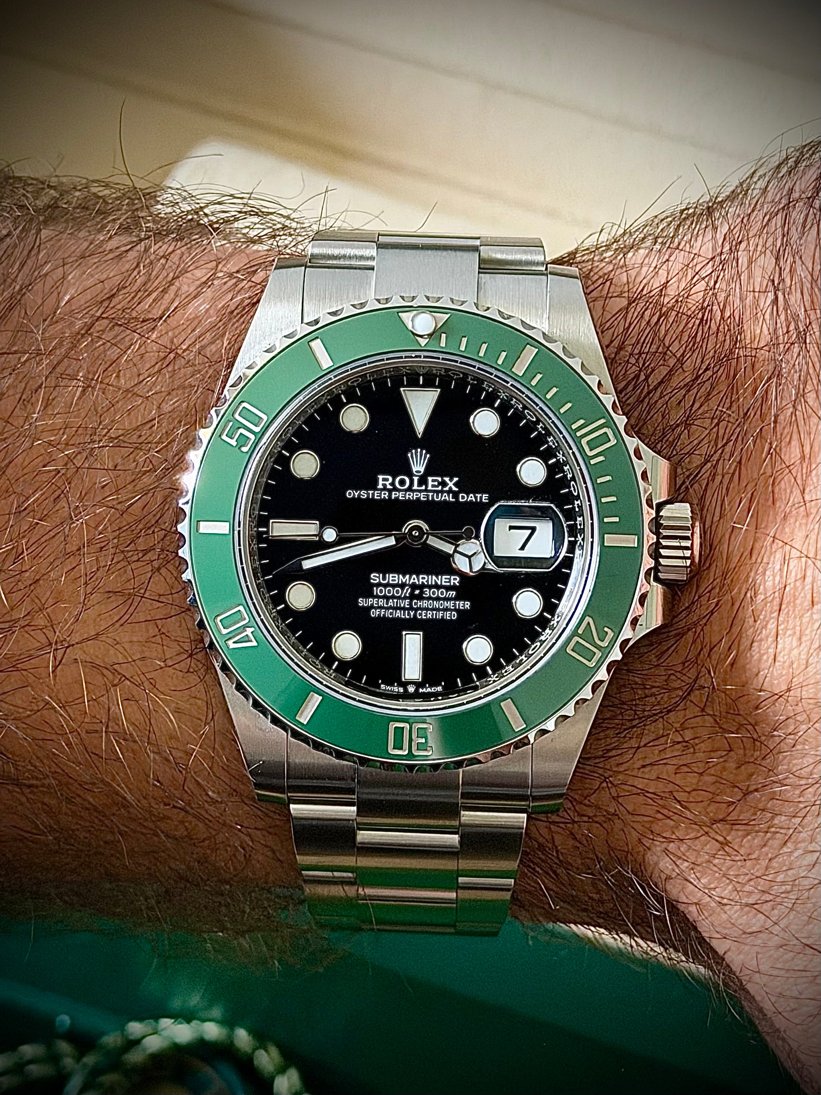 2022 ROLEX SUBMARINER DATE “STARBUCKS”, 126610LV, BRAND NEW, FULLY FACTORY STICKERED, FULL SET, INC GST