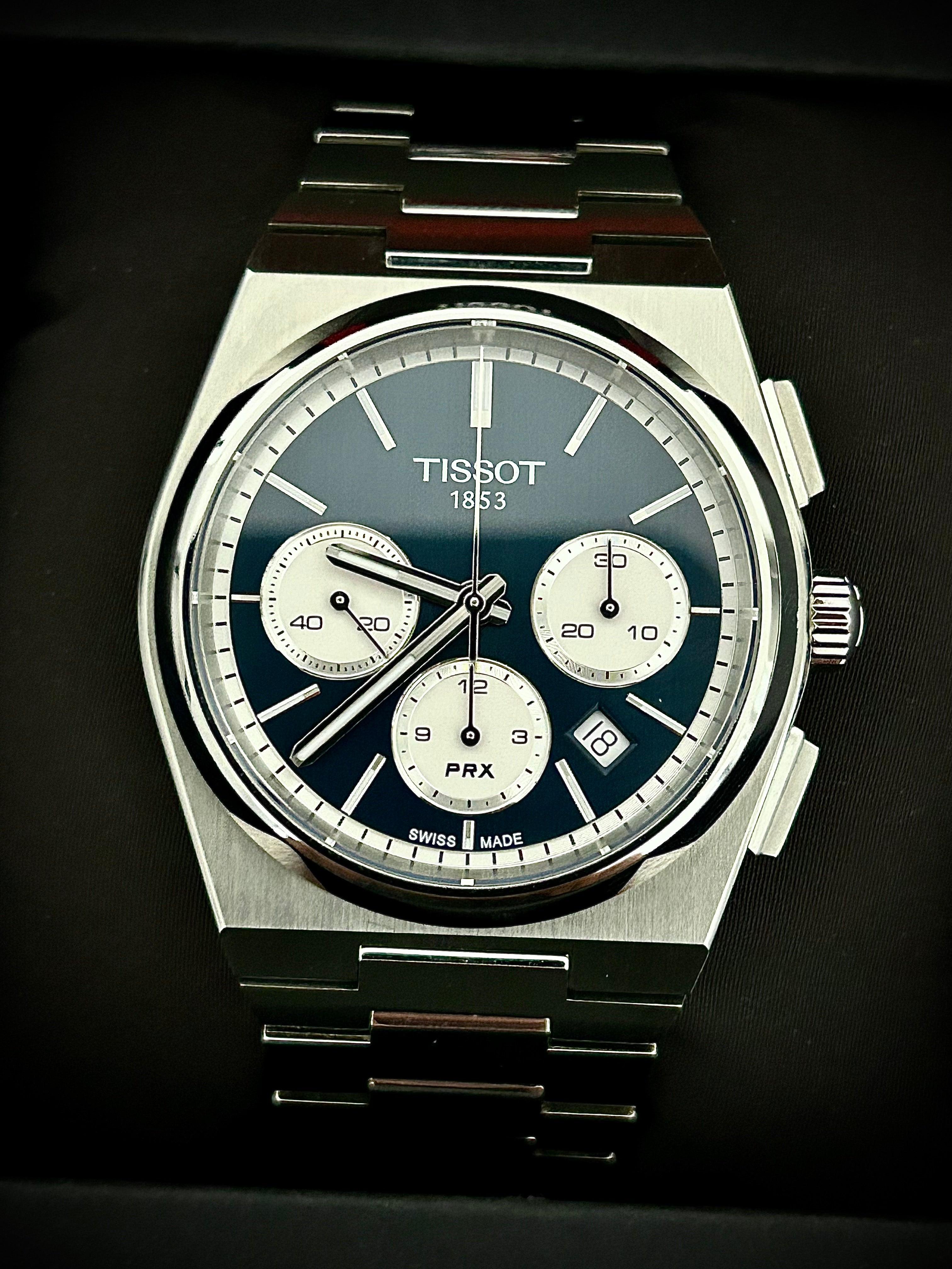 2024 TISSOT PRX AUTOMATIC CHRONOGRAPH, FULL SET, INC GST