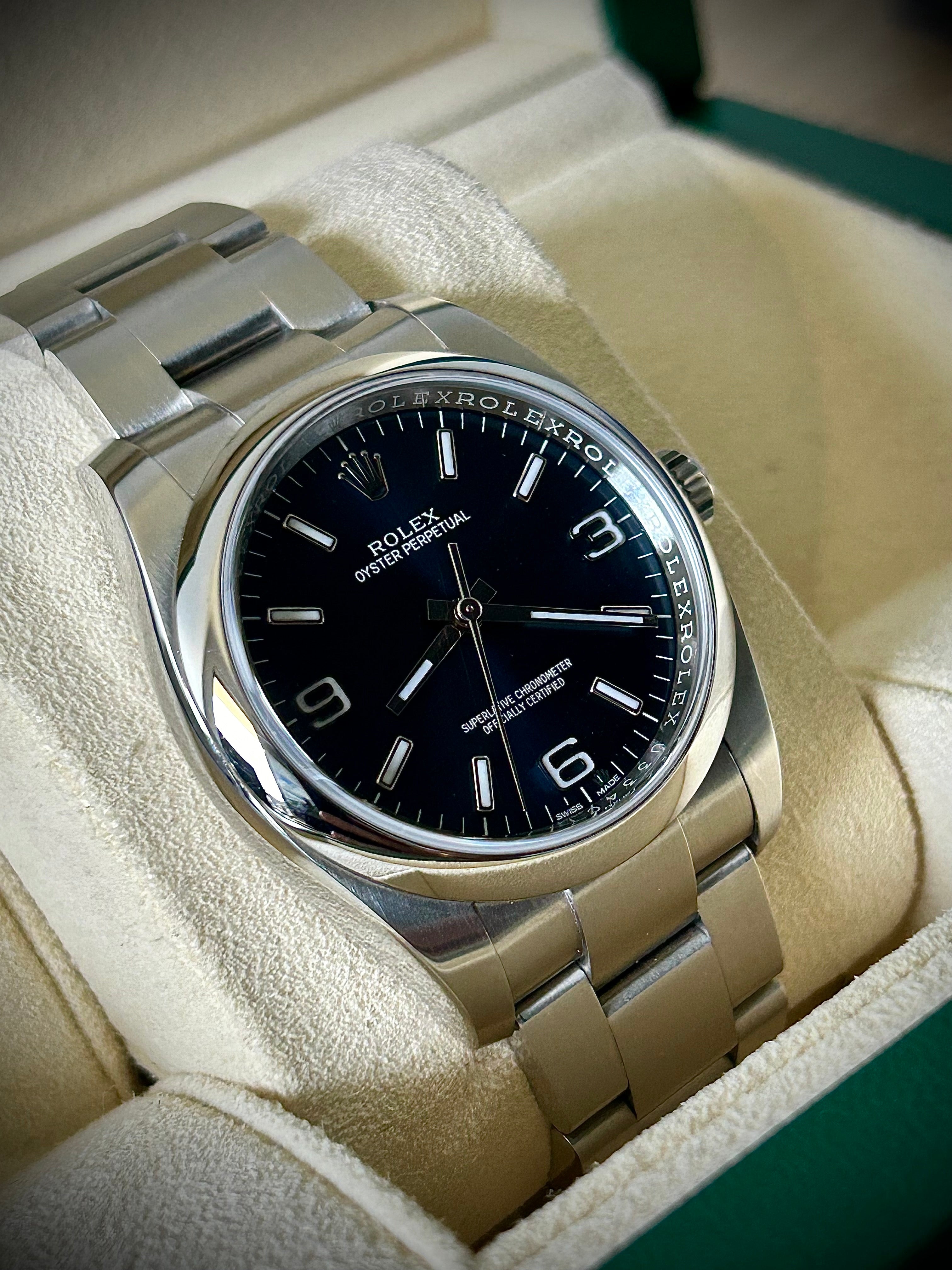 2019 ROLEX OYSTER PERPETUAL 36, FULL SET, INC GST