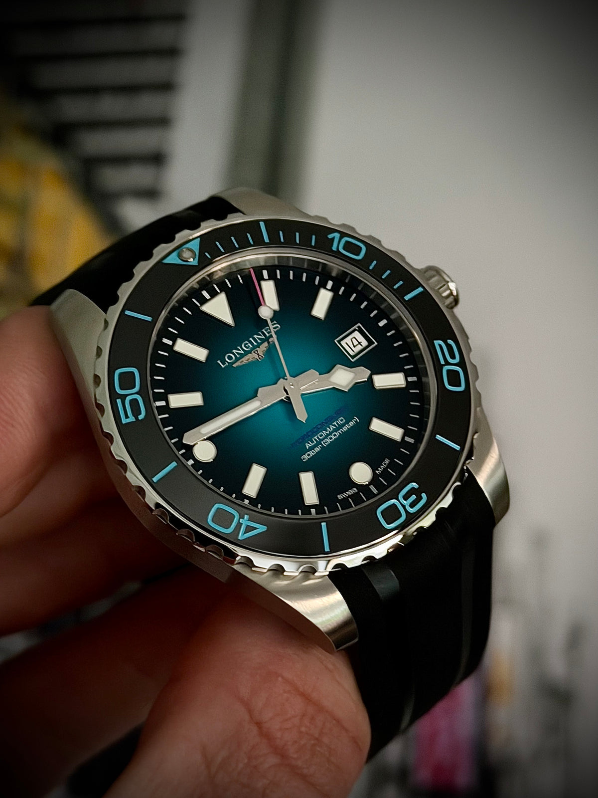 2026 LONGINES HYDROCONQUEST COMMONWEALTH GAMES LIMITED EDITION, L3.788.4.09.9, 42MM, AS NEW, FULL SET, INC GST