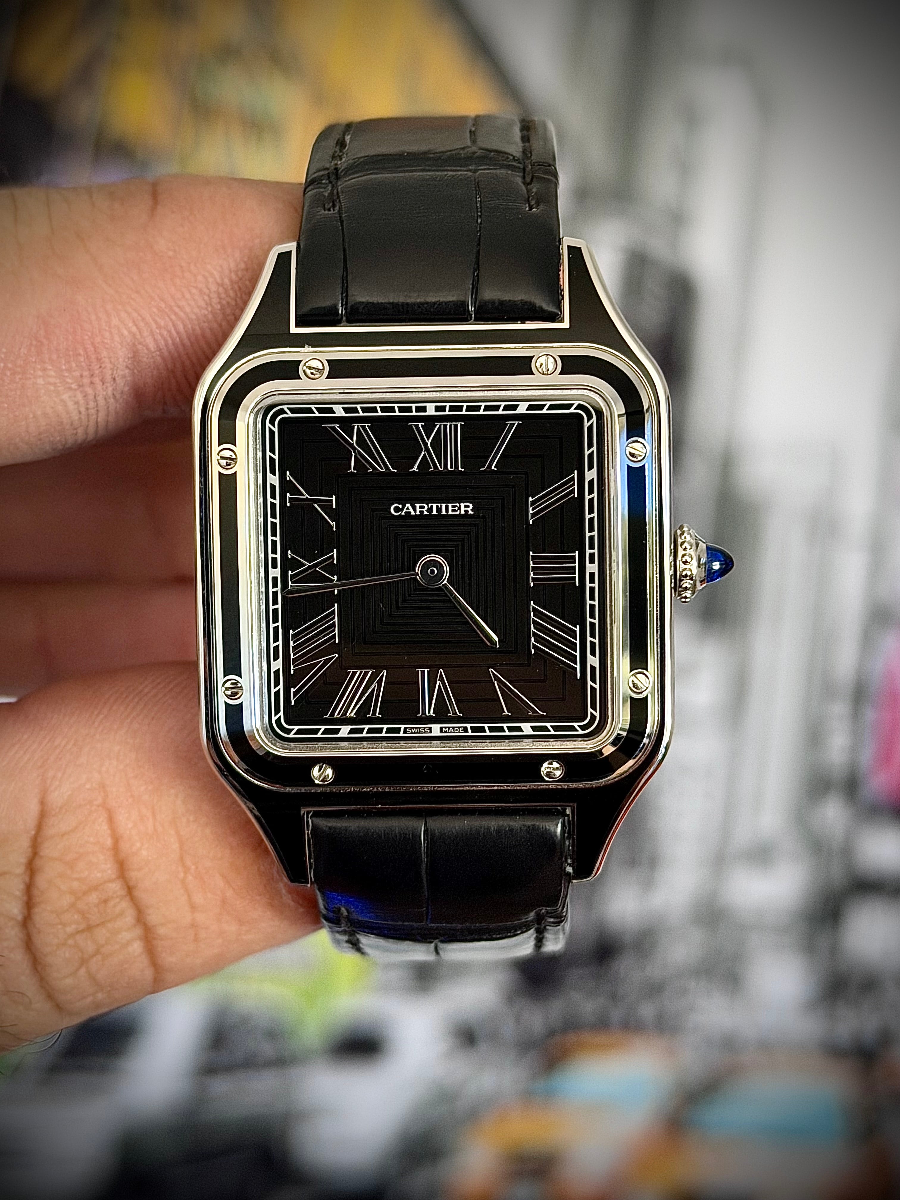 2024 CARTIER SANTOS-DUMONT, WSSA0046, BOX & CARD, INC GST