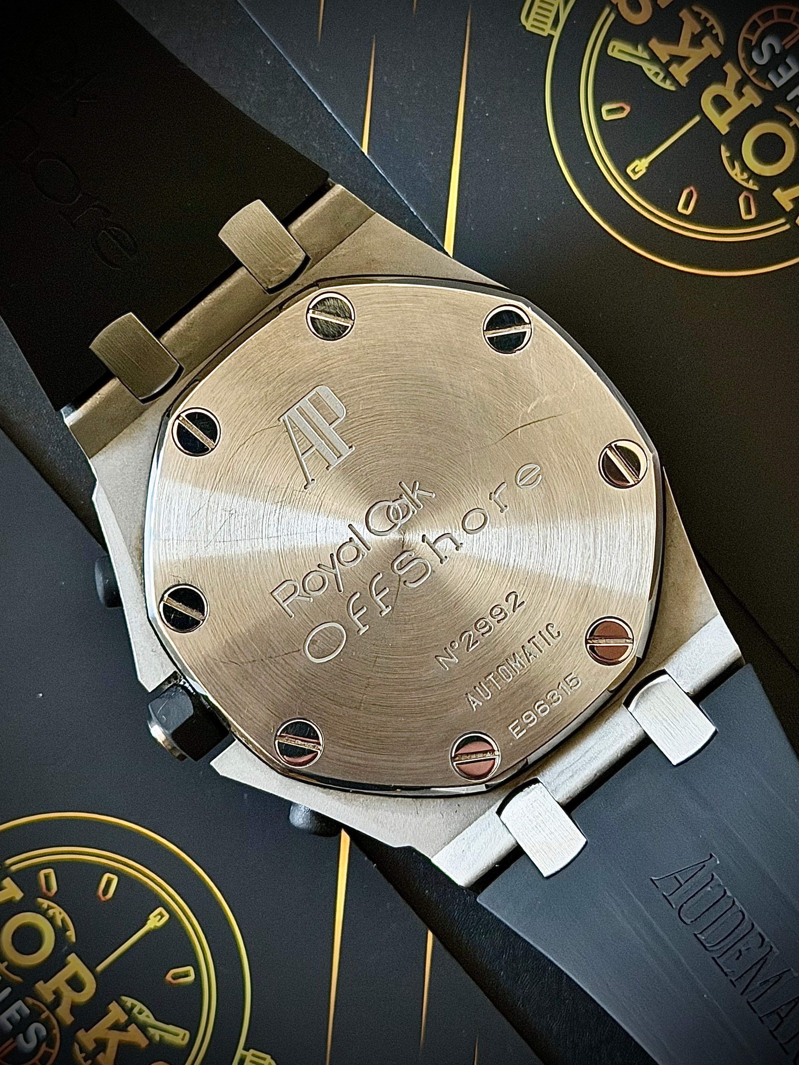 2003 AUDEMARS PIGUET ROYAL OAK OFFSHORE, 25940SK.00.D002CA.01.A, WATCH & AP SERVICE QUOTE, INC GST