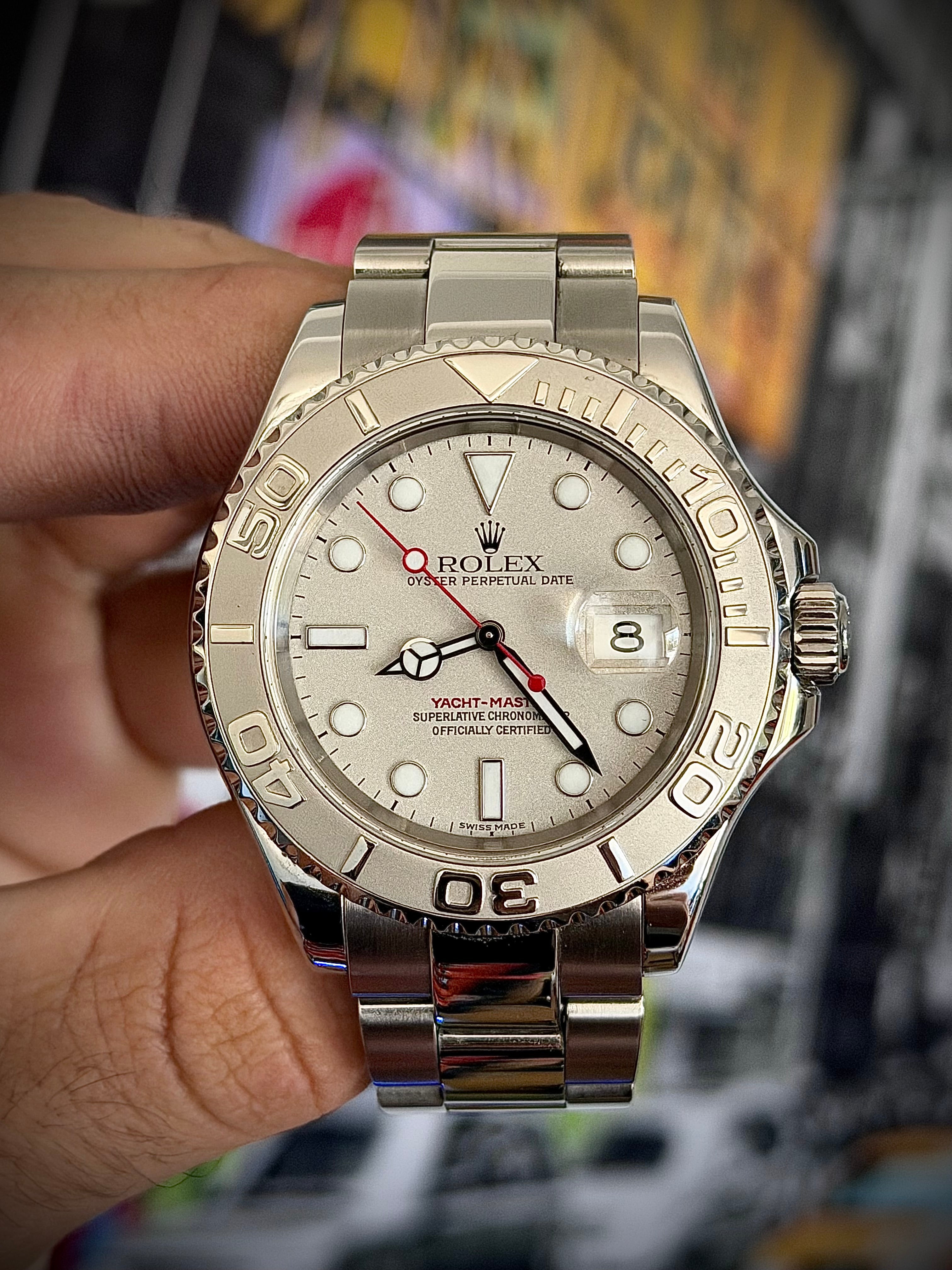 2004 ROLEX YACHT-MASTER 40, 116622, WATCH ONLY, INC GST