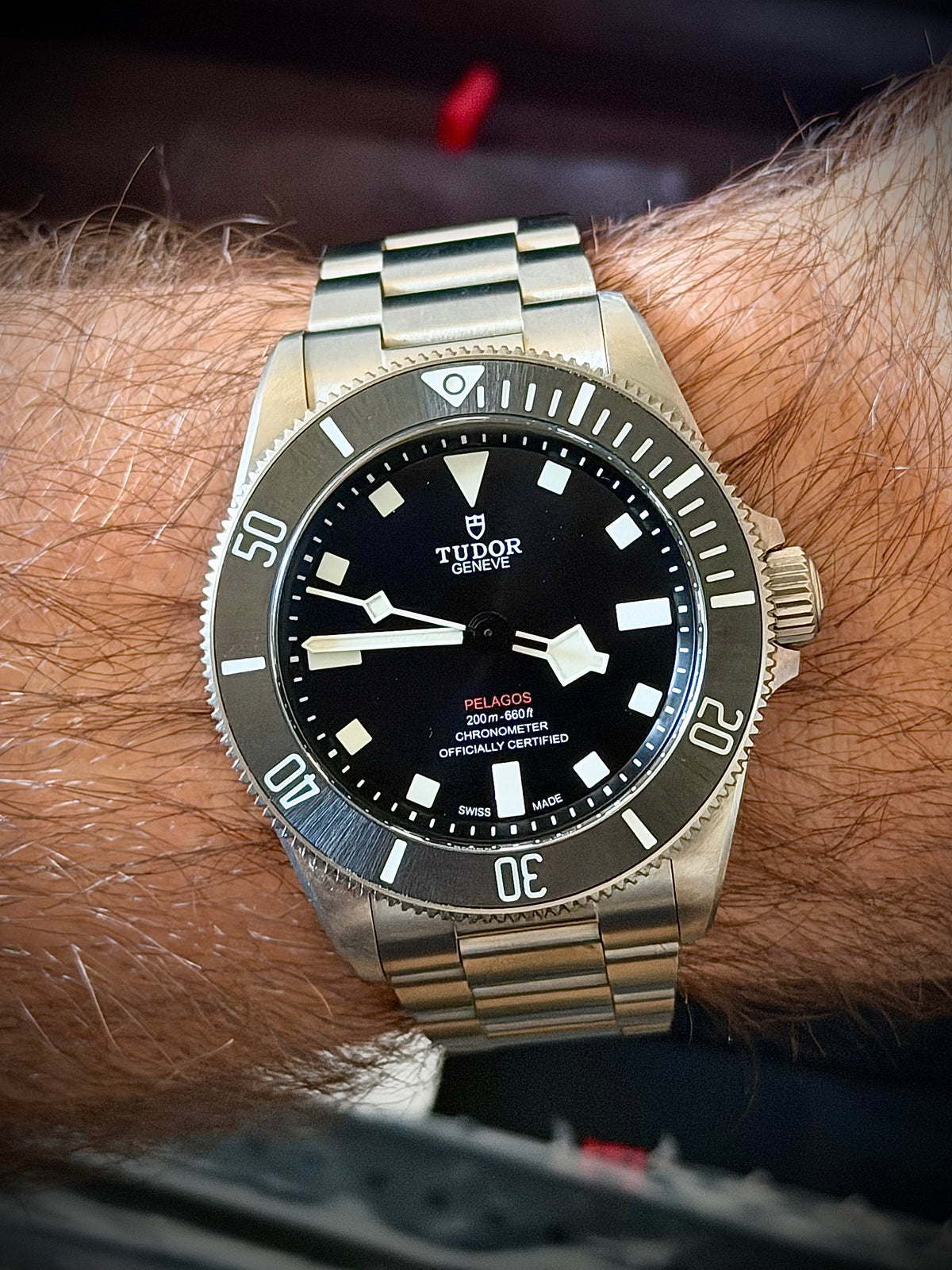 2022 TUDOR PELAGOS 39, M25407N-0001, TITANIUM, FULL SET, EXCELLENT CONDITION, INC GST